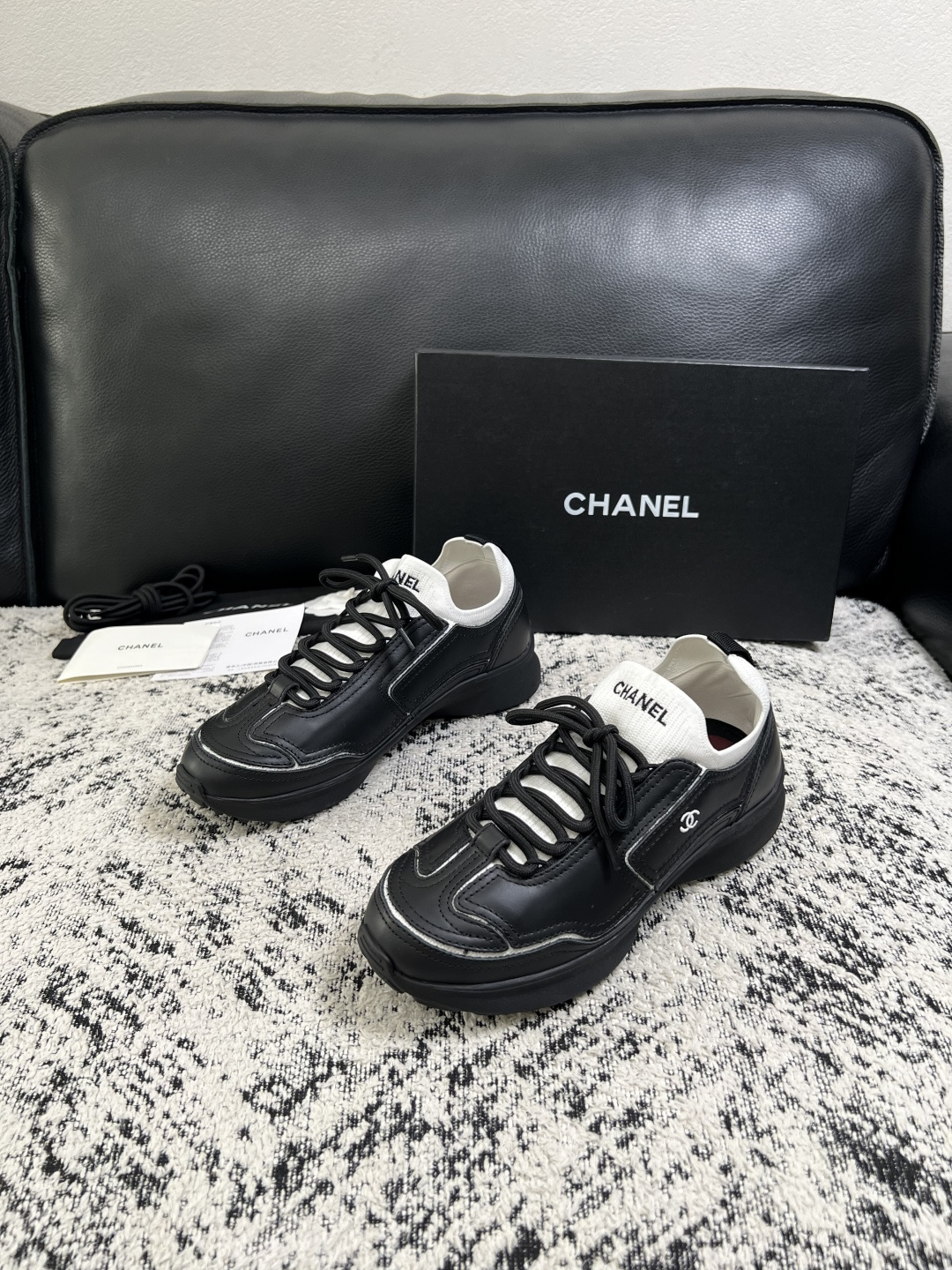 CHANEI  高品质  顶级工艺品  香奈儿  专柜新款原厂配置，意大利进口牛皮搭配印花布面料，进口牛皮内里垫，透气舒