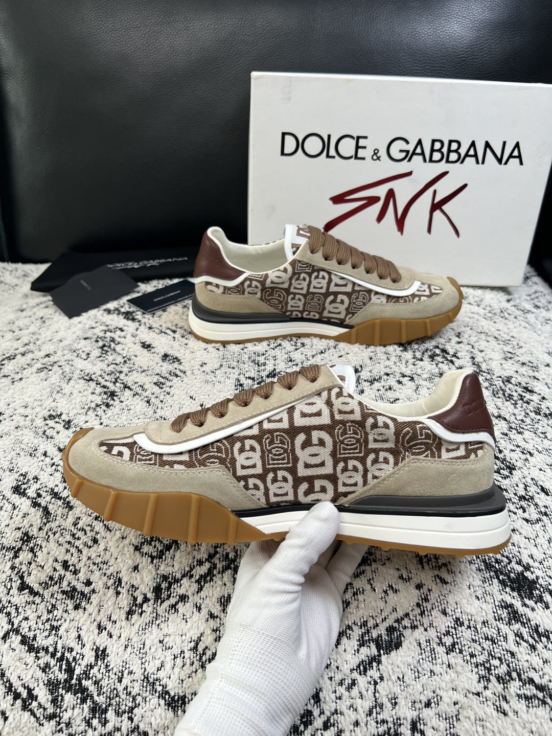 Dolce & Gabbana   高品质  顶级工艺品  杜嘉班纳 爆款专柜新品同步，鞋面意大利进口牛皮面料，高品质复