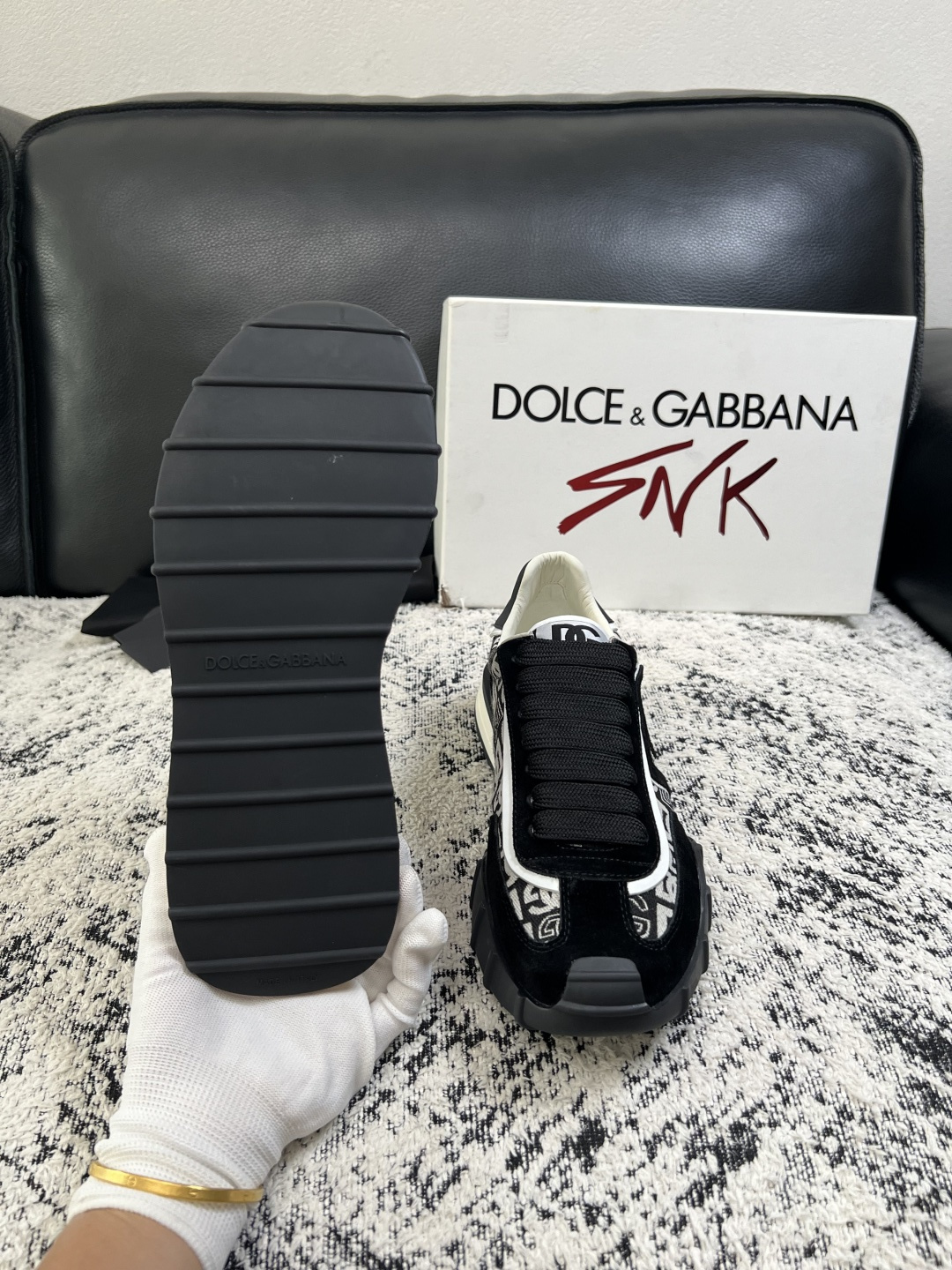 Dolce & Gabbana   高品质  顶级工艺品  杜嘉班纳 爆款专柜新品同步，鞋面意大利进口牛皮面料，高品质复