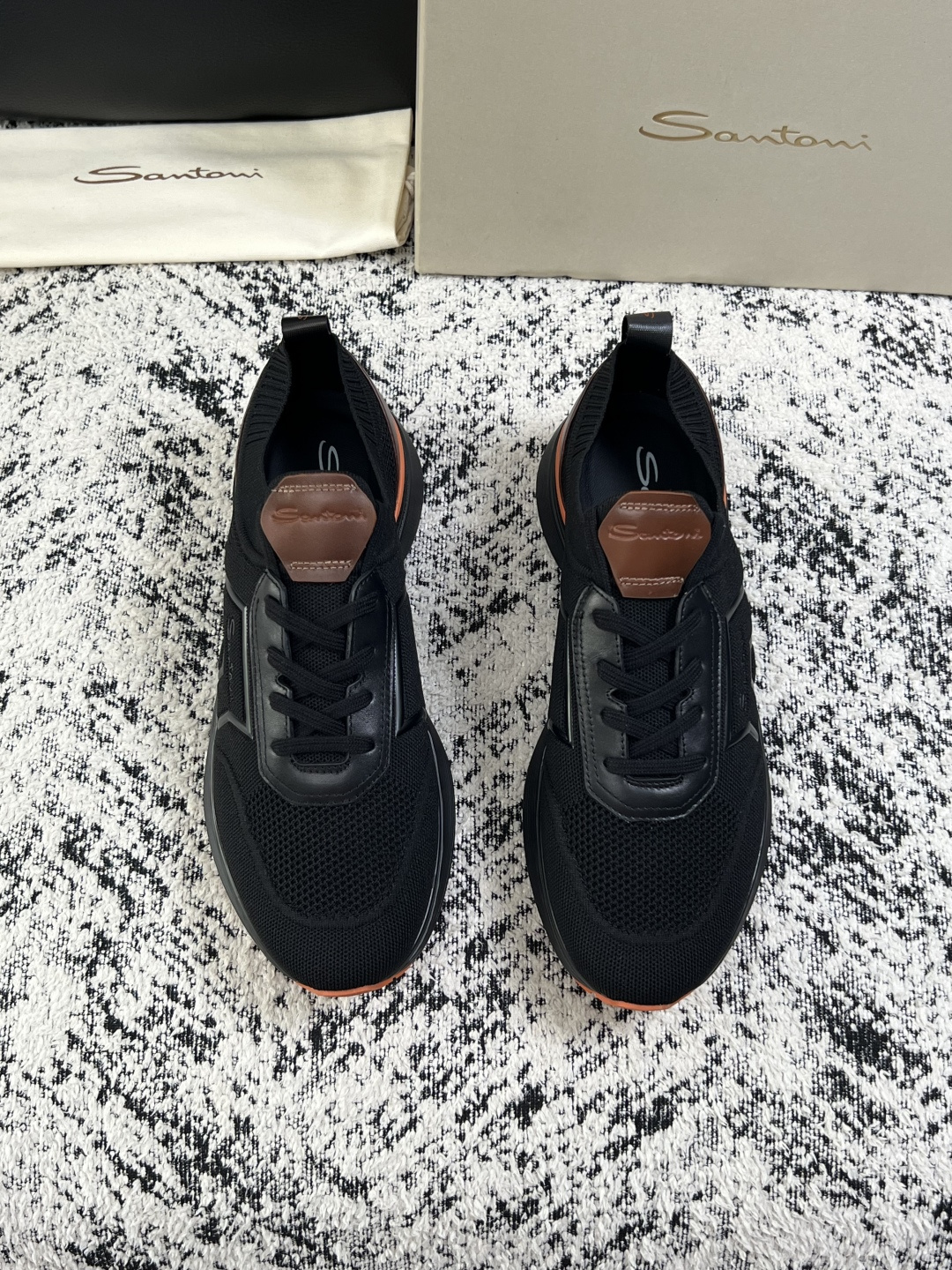 ⚠️只换码不退⚠️    Santoni  高品质    顶级工艺品  圣东尼  专柜新品同步，鞋面意大利进口牛皮拼布面