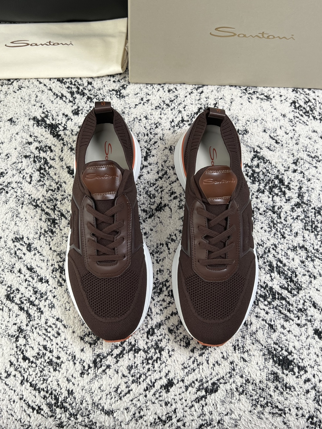 ⚠️只换码不退⚠️    Santoni  高品质    顶级工艺品  圣东尼  专柜新品同步，鞋面意大利进口牛皮拼布面