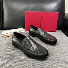 Ferragamo 高品质 顶级工艺品 菲拉格慕 皮鞋 专柜同步发售原厂配置,意大利进口原版牛皮,进口水染牛里 Ferragamo 高品质 顶级工艺品 菲拉格慕 皮鞋 专柜同步发售原厂配置,意大利进口原版牛皮,进口水染牛里