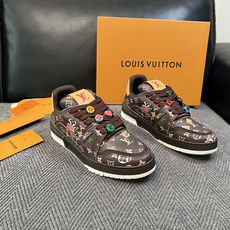 Lv 高品质 顶级工艺品 路易威登,运动板鞋专柜同步,鞋面意大利进口,高品质拼接缤纷色彩复杂工艺品,进口网布里垫柔 Lv 高品质 顶级工艺品 路易威登,运动板鞋专柜同步,鞋面意大利进口,高品质拼接缤纷色彩复杂工艺品,进口网布里垫柔