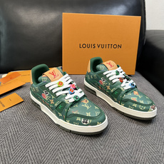 Lv 高品质 顶级工艺品 路易威登,运动板鞋专柜同步,鞋面意大利进口,高品质拼接缤纷色彩复杂工艺品,进口网布里垫柔 Lv 高品质 顶级工艺品 路易威登,运动板鞋专柜同步,鞋面意大利进口,高品质拼接缤纷色彩复杂工艺品,进口网布里垫柔