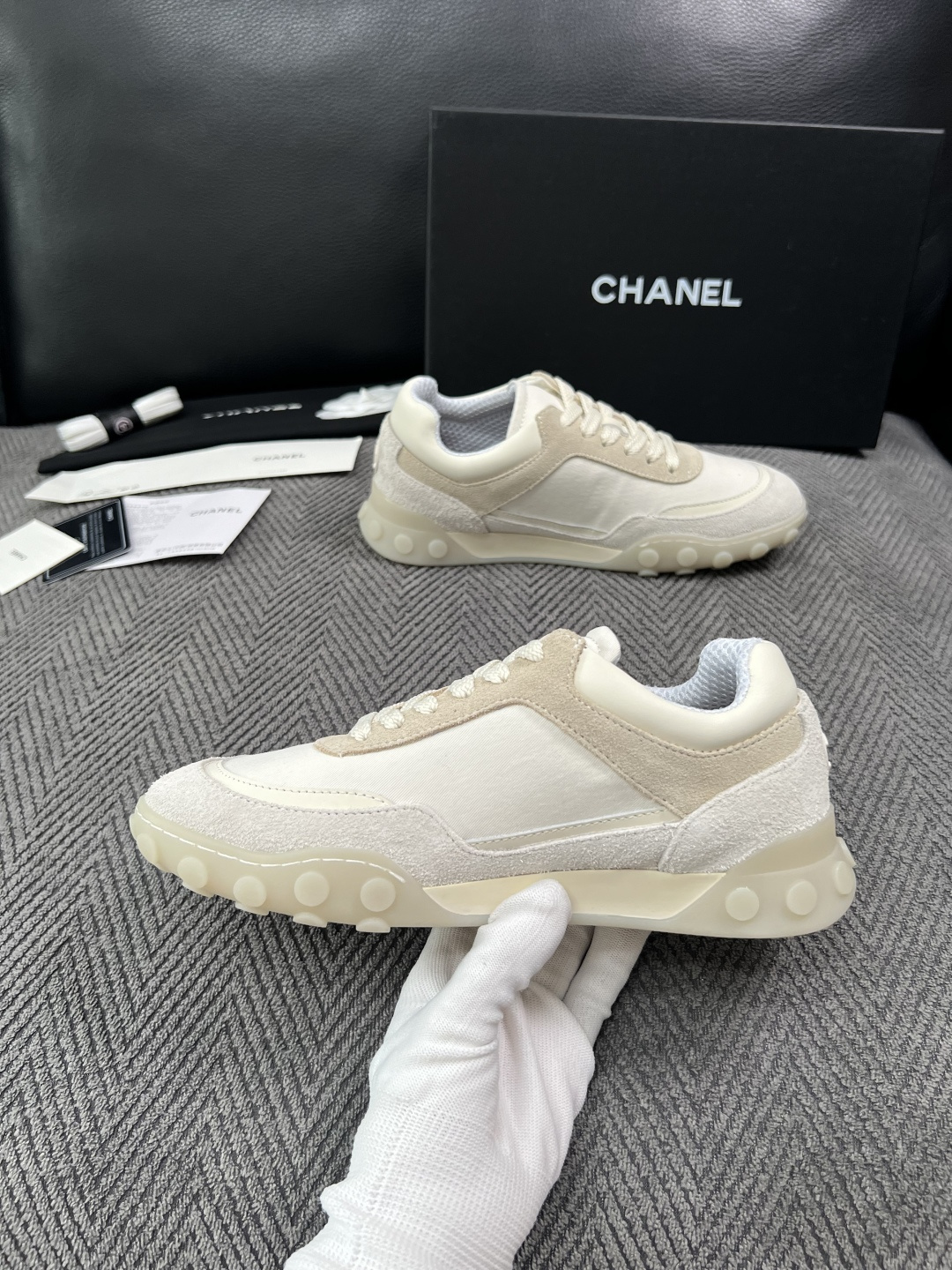 CHANEI  高品质  顶级工艺品  香奈儿  专柜新款原厂配置，意大利进口牛皮搭配印花布面料，进口牛皮内里垫，透气舒