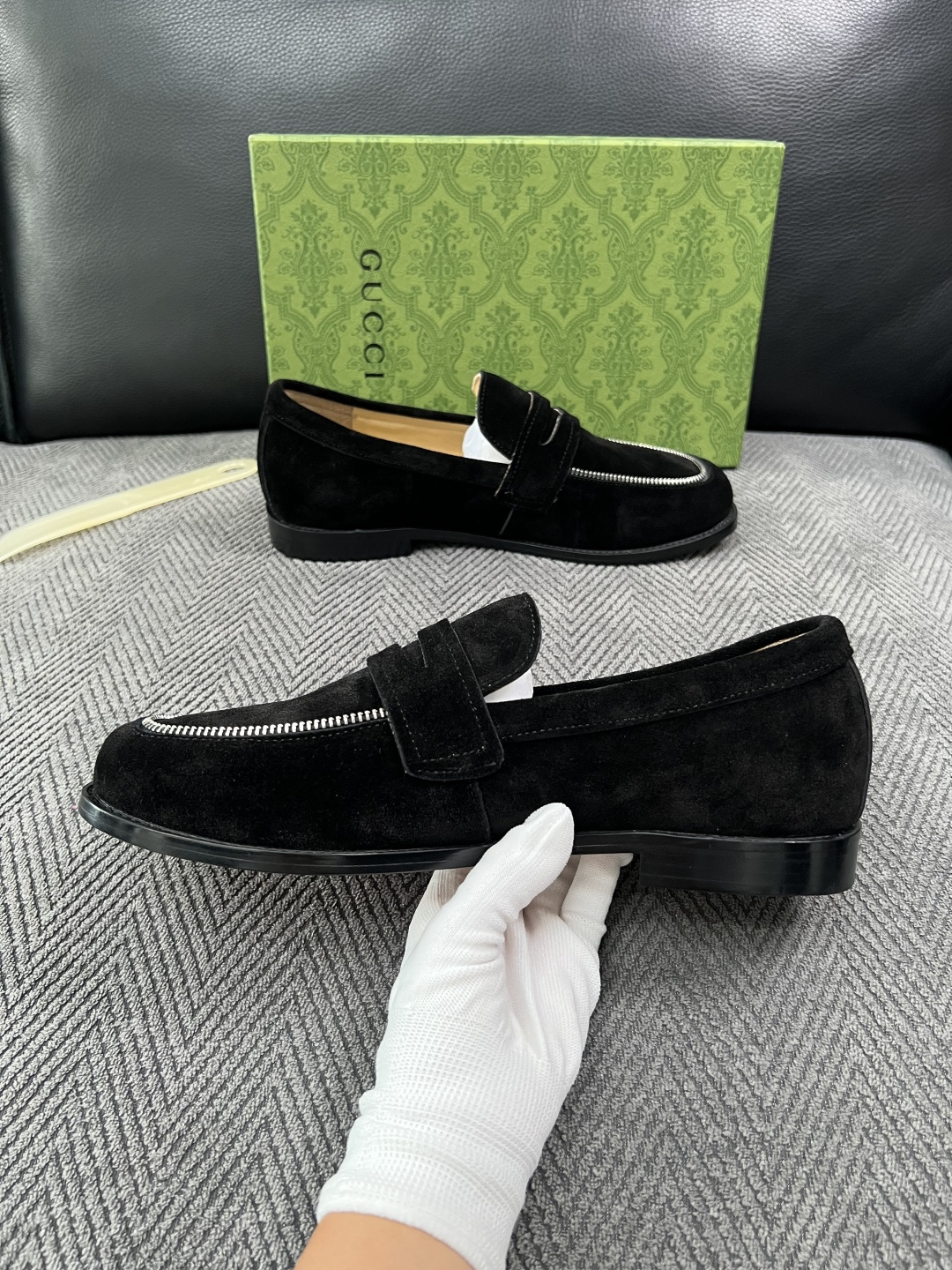 Gucci  高品质  顶级工艺品  古奇  皮鞋系列专柜同步 原厂配置，意大利进口原版牛皮，进口水染牛里 ，鞋底：原厂