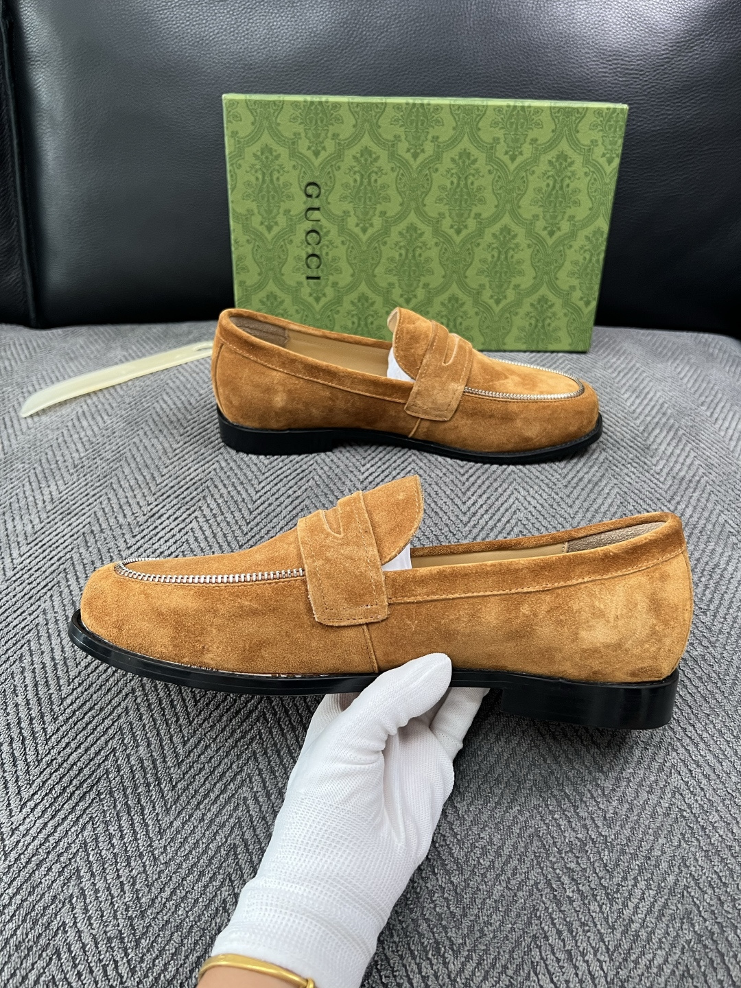 Gucci  高品质  顶级工艺品  古奇  皮鞋系列专柜同步 原厂配置，意大利进口原版牛皮，进口水染牛里 ，鞋底：原厂