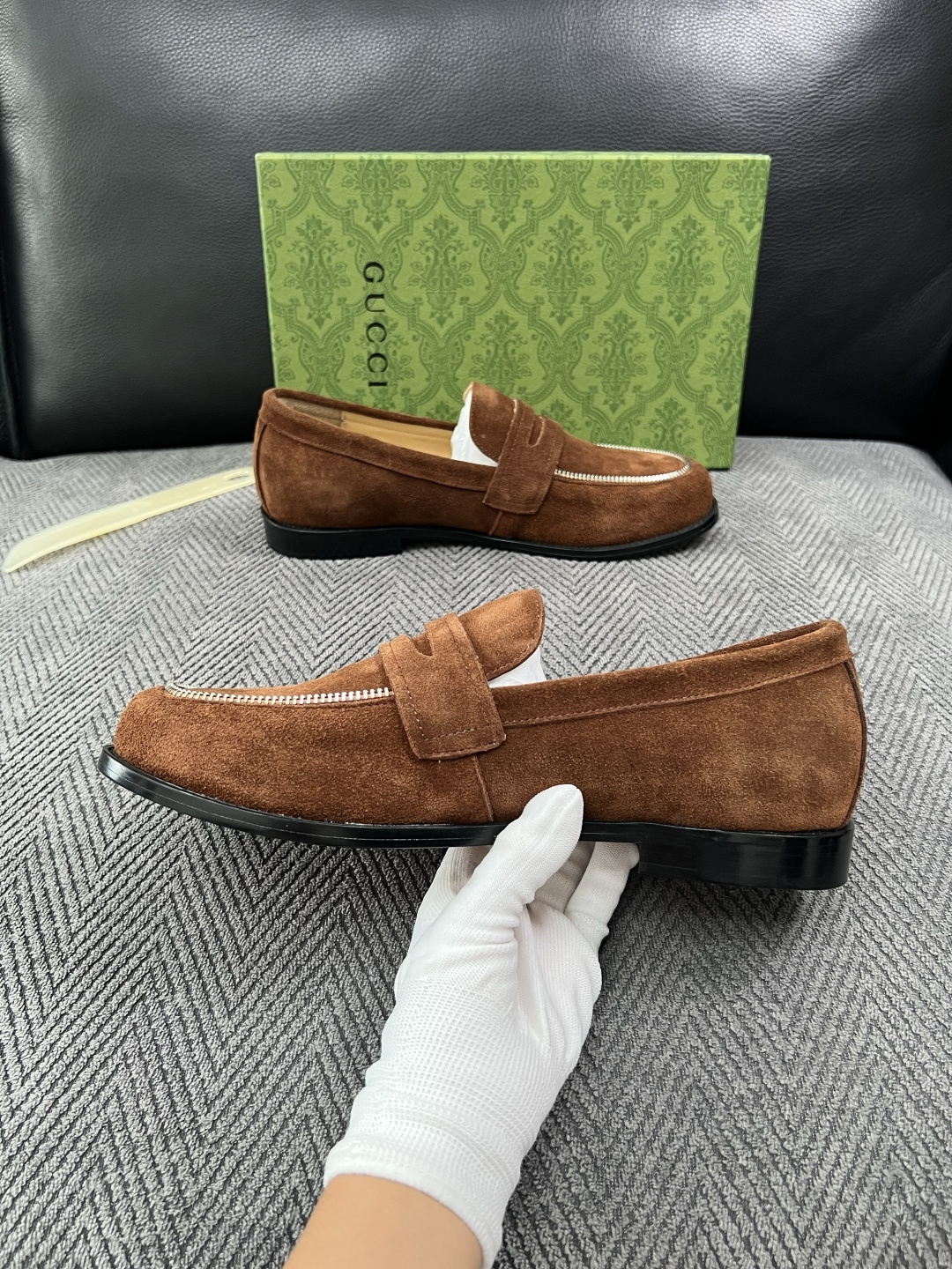 Gucci  高品质  顶级工艺品  古奇  皮鞋系列专柜同步 原厂配置，意大利进口原版牛皮，进口水染牛里 ，鞋底：原厂