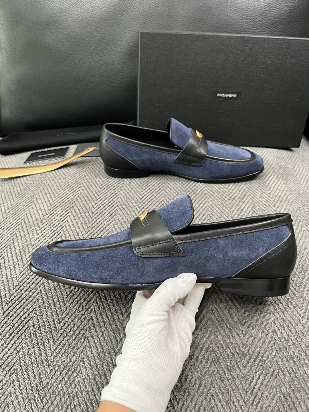 Dolce & Gabbana   高品质  顶级工艺品  杜嘉班纳  爆款皮鞋专柜新品同步，鞋面意大利进口牛皮面料，高