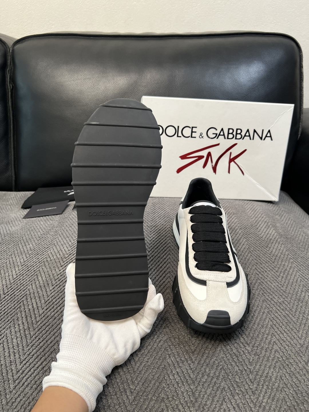 Dolce & Gabbana   高品质  顶级工艺品  杜嘉班纳 爆款专柜新品同步，鞋面意大利进口牛皮面料，高品质复