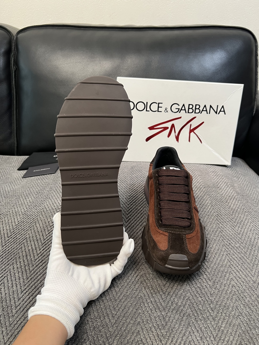 Dolce & Gabbana   高品质  顶级工艺品  杜嘉班纳 爆款专柜新品同步，鞋面意大利进口牛皮面料，高品质复