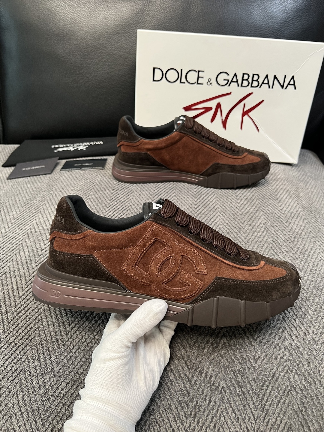 Dolce & Gabbana   高品质  顶级工艺品  杜嘉班纳 爆款专柜新品同步，鞋面意大利进口牛皮面料，高品质复