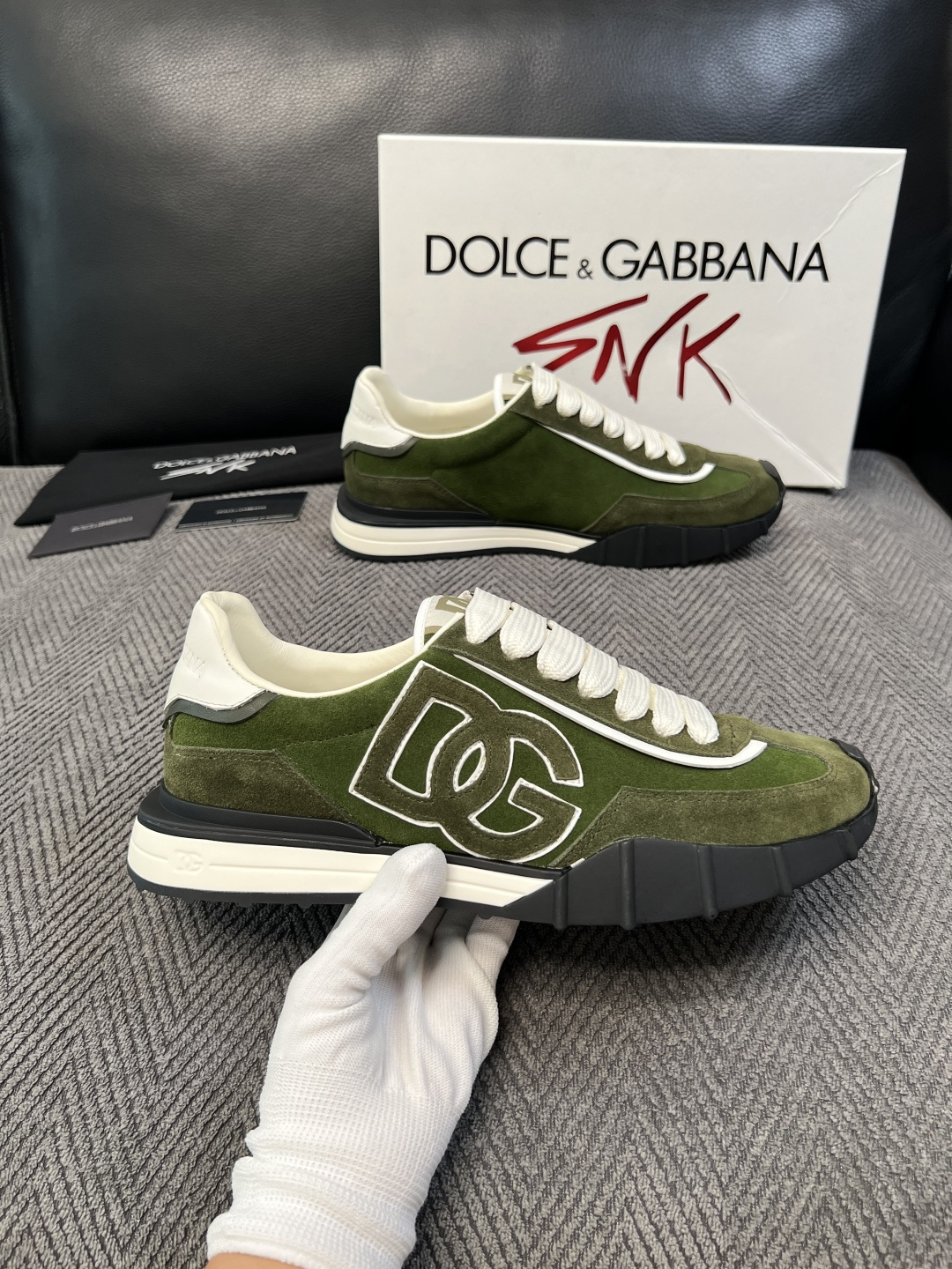 Dolce & Gabbana   高品质  顶级工艺品  杜嘉班纳 爆款专柜新品同步，鞋面意大利进口牛皮面料，高品质复