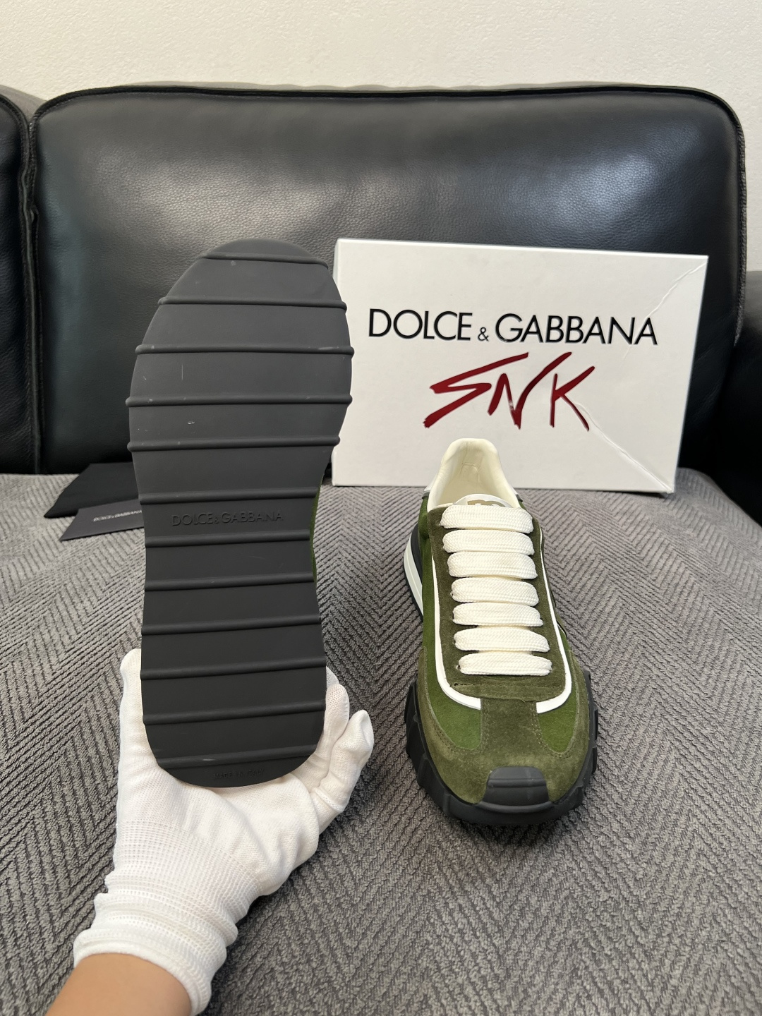 Dolce & Gabbana   高品质  顶级工艺品  杜嘉班纳 爆款专柜新品同步，鞋面意大利进口牛皮面料，高品质复