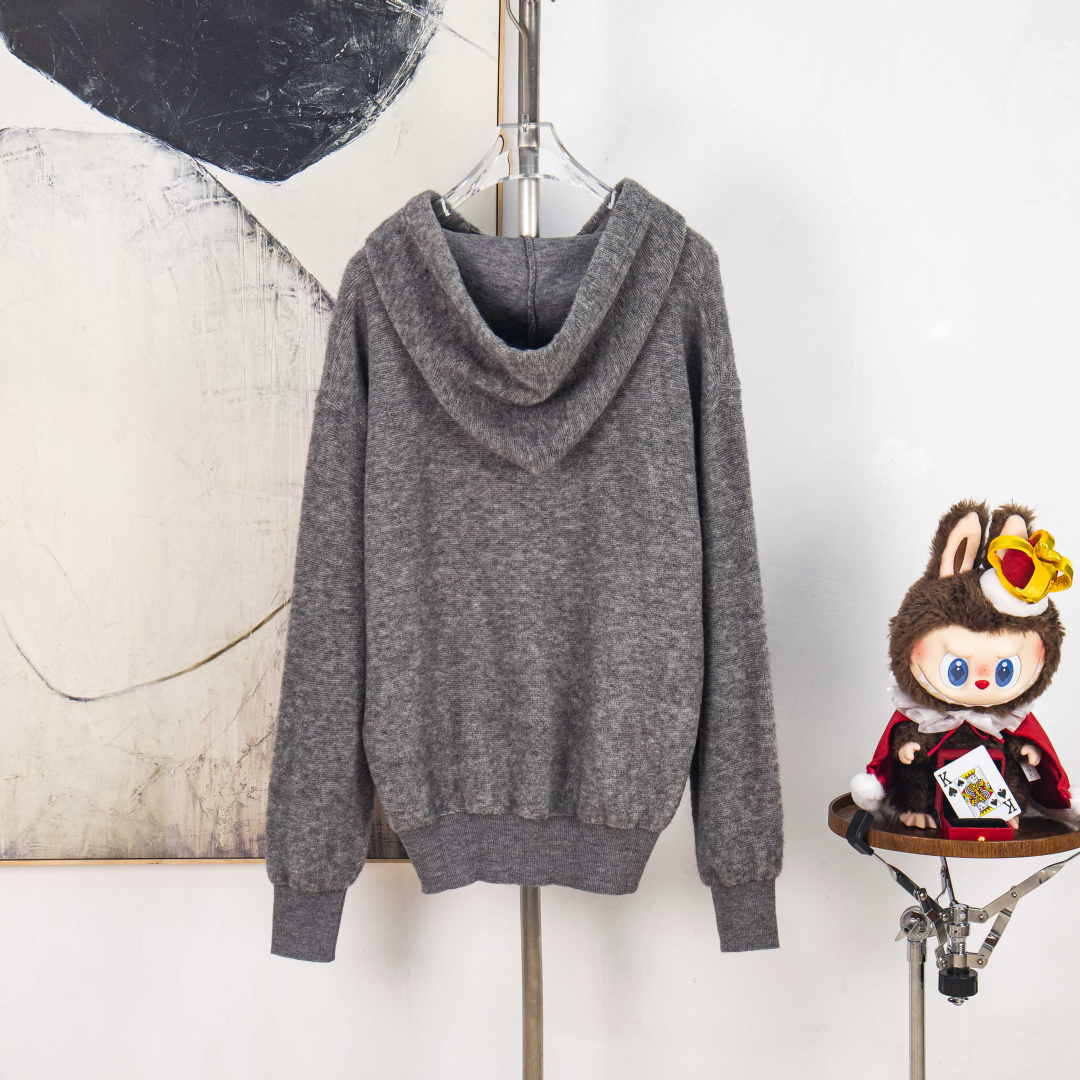 Loewe Sudadera con Capucha de Lana Merino con Bordado Anagrama para Hombre 11 cmp i1758436465863 6203 0 9