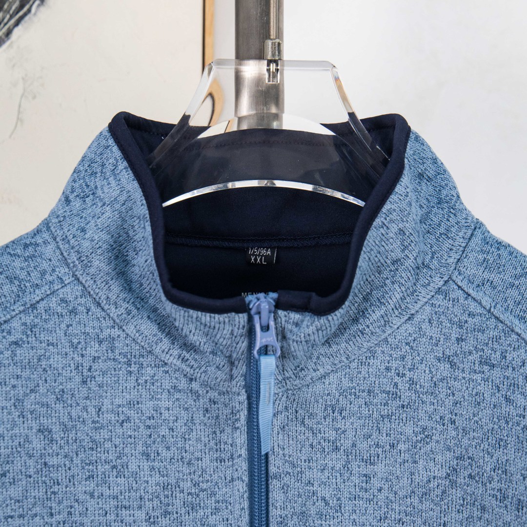 Bird 2025 new pocket zipper embroidered logo couple's stand-collar fleece jacket. Soft, windproof, warm, anti-pilling. Unisex, essential. 11 colors, sizes S-3XL. Model RR10426.-Big cat