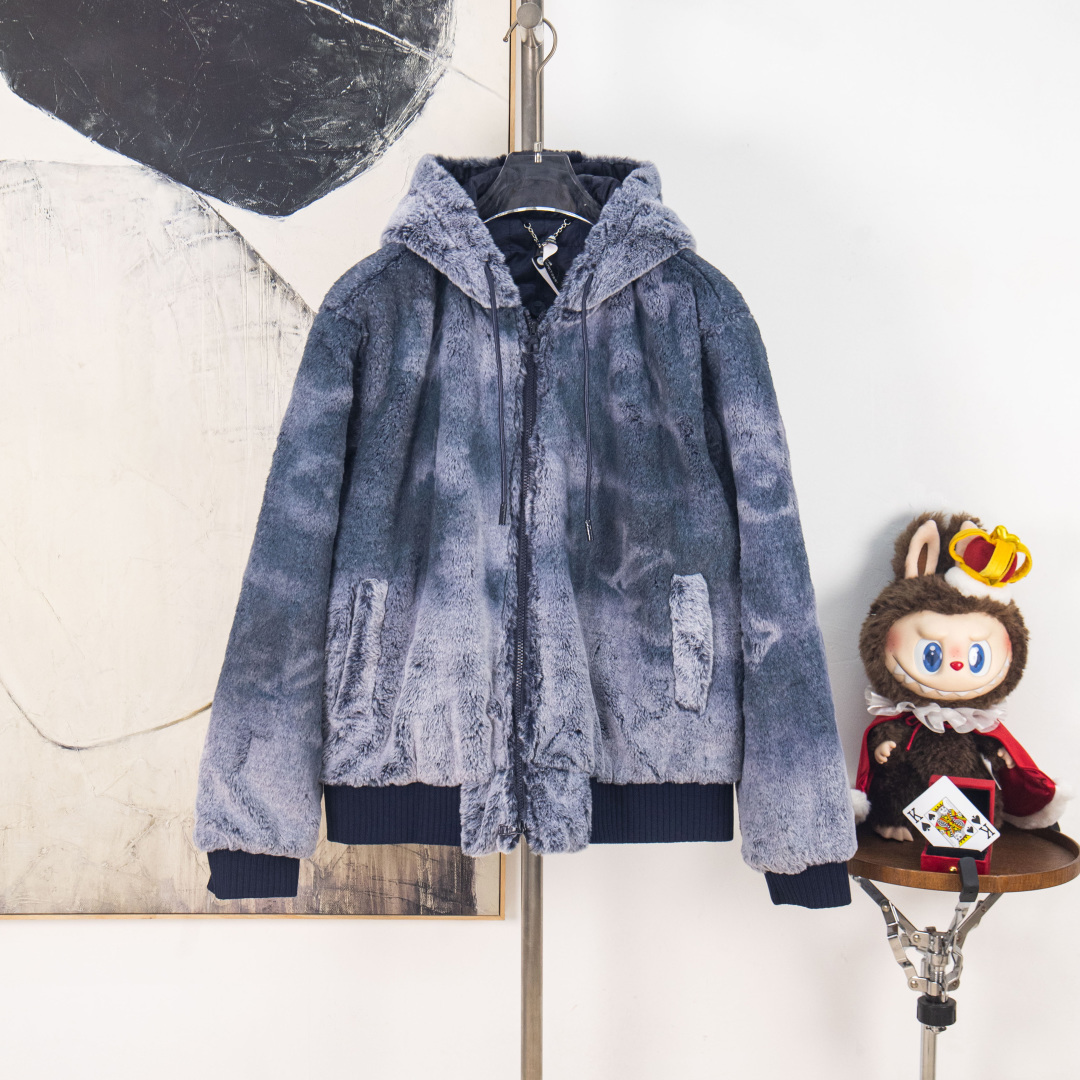 Versión P330 zp [suministro exclusivo] Louis Vuitton Chaqueta de piel para presbicia con estampado integral de Louis Vu…