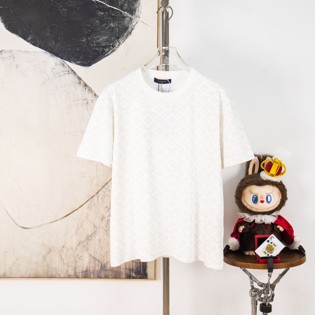 P100 versión zp [suministro exclusivo] Camiseta LOUIS VUITTON 26SS MONOGRAM de estampado completo, comprada original po…