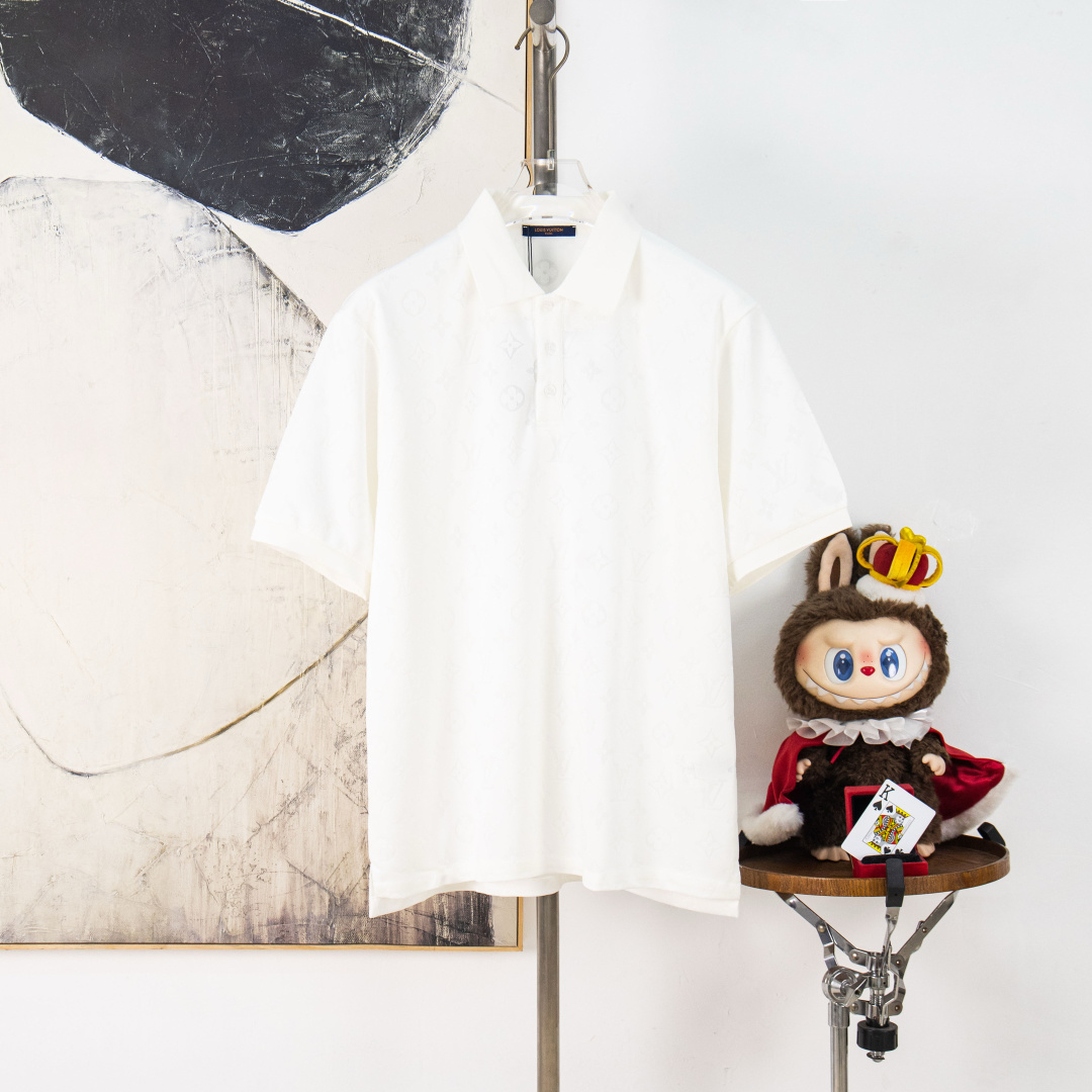 P120 versión zp [suministro exclusivo] LV/Louis Vuitton 2026SS Nueva colección de primavera-verano: polo de manga corta…