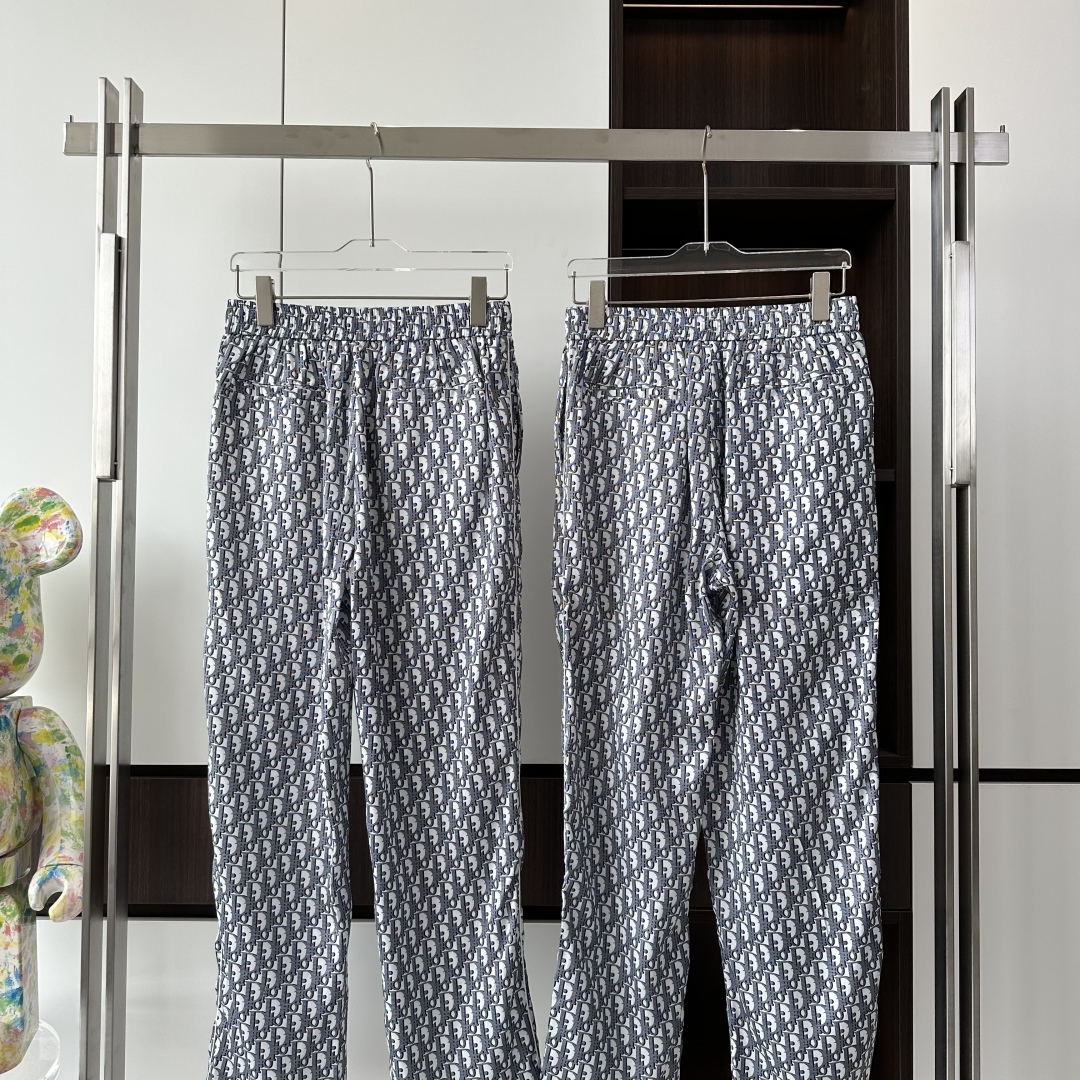 Dior Oblique Print Pants - Summer Collection - Unisex, Various Sizes Available 8 cmp i1744872725134 3956 0 6