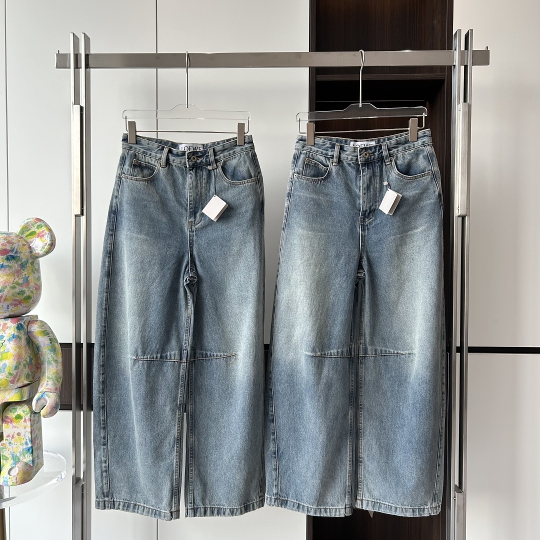 Loewe Anagram Tapered Jeans: Unisex, Original Edition, Sizes 36-42 2 cmp i1745143485868 1699 0 0