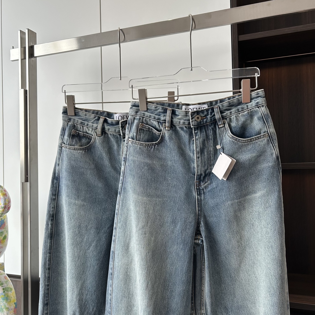 Loewe Anagram Tapered Jeans: Unisex, Original Edition, Sizes 36-42 5 cmp i1745143485921 1958 0 3