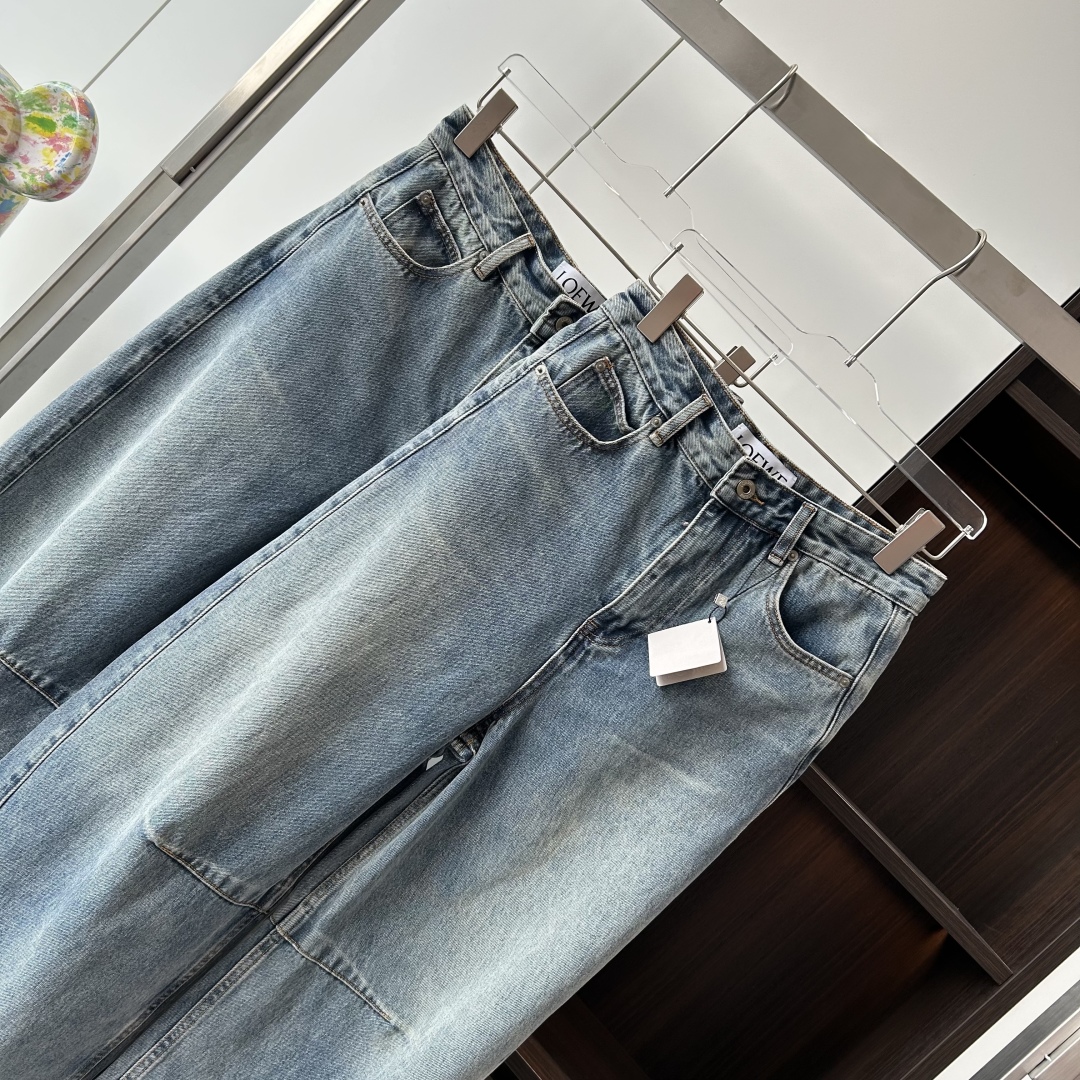 Loewe Anagram Tapered Jeans: Unisex, Original Edition, Sizes 36-42 7 cmp i1745143486079 6180 0 5
