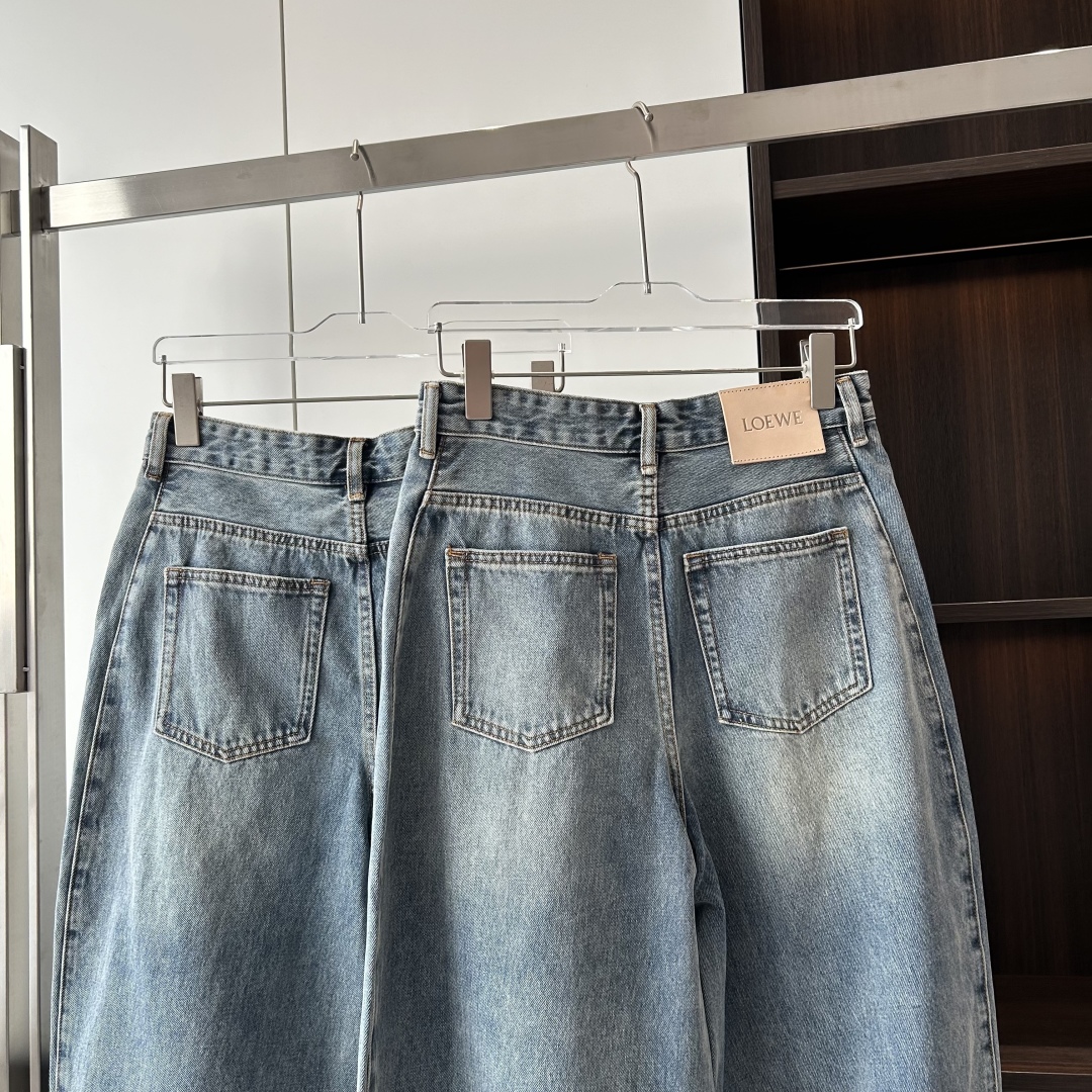 Loewe Anagram Tapered Jeans: Unisex, Original Edition, Sizes 36-42 10 cmp i1745143486233 751 0 8