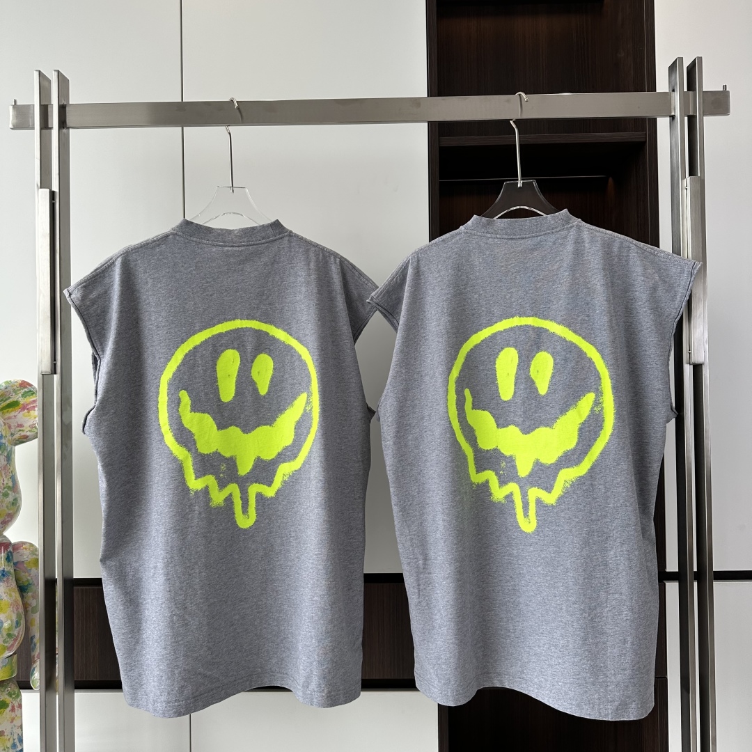 Balenciaga Alien Smile Print Short Sleeve T-Shirt - Unisex, High Quality 8 cmp i1745854445058 524 0 7