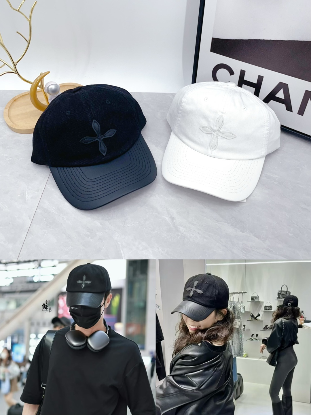 おしゃれな写真べーズボールキャップ 偽物