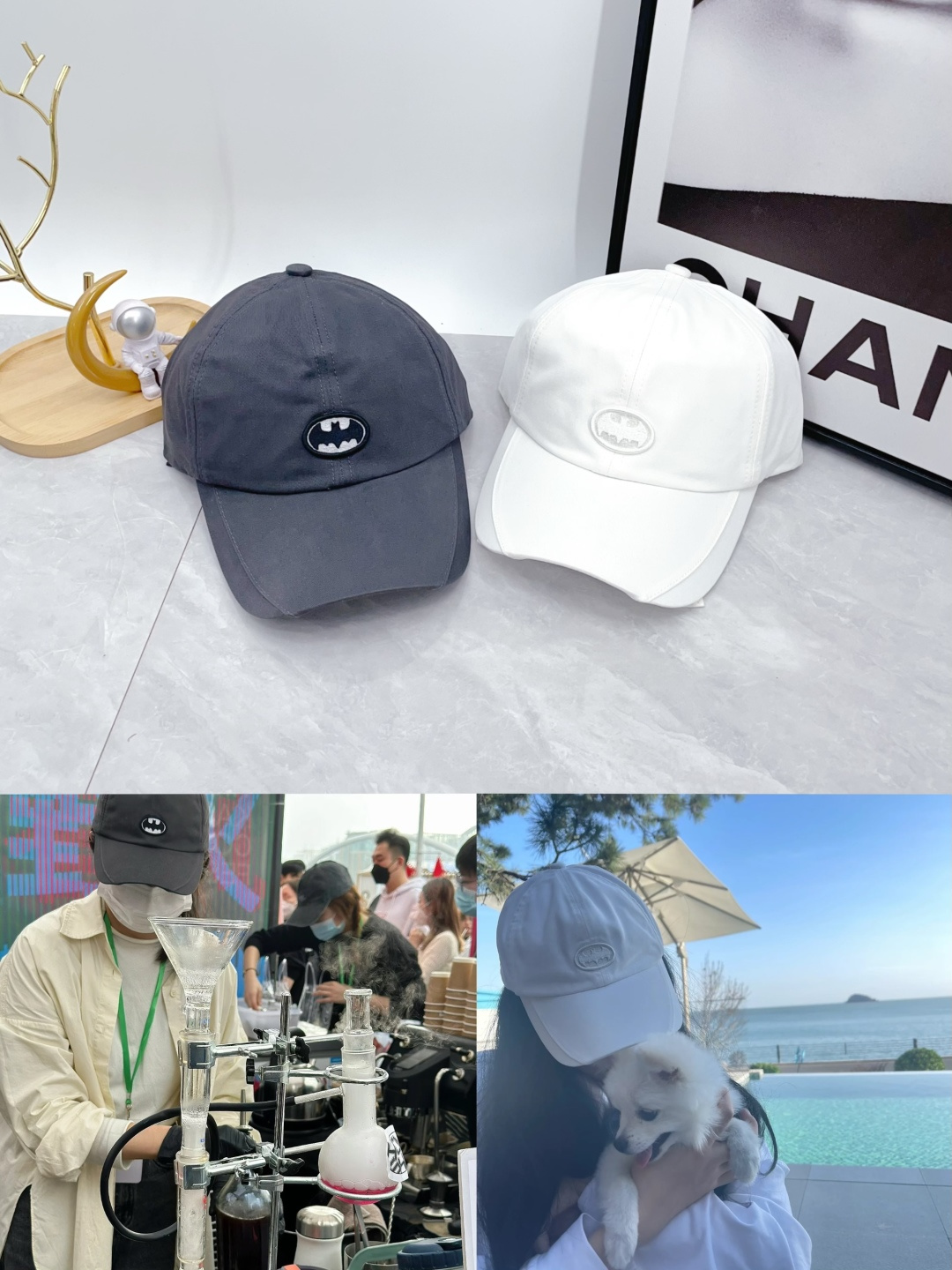 おしゃれな写真べーズボールキャップ 偽物