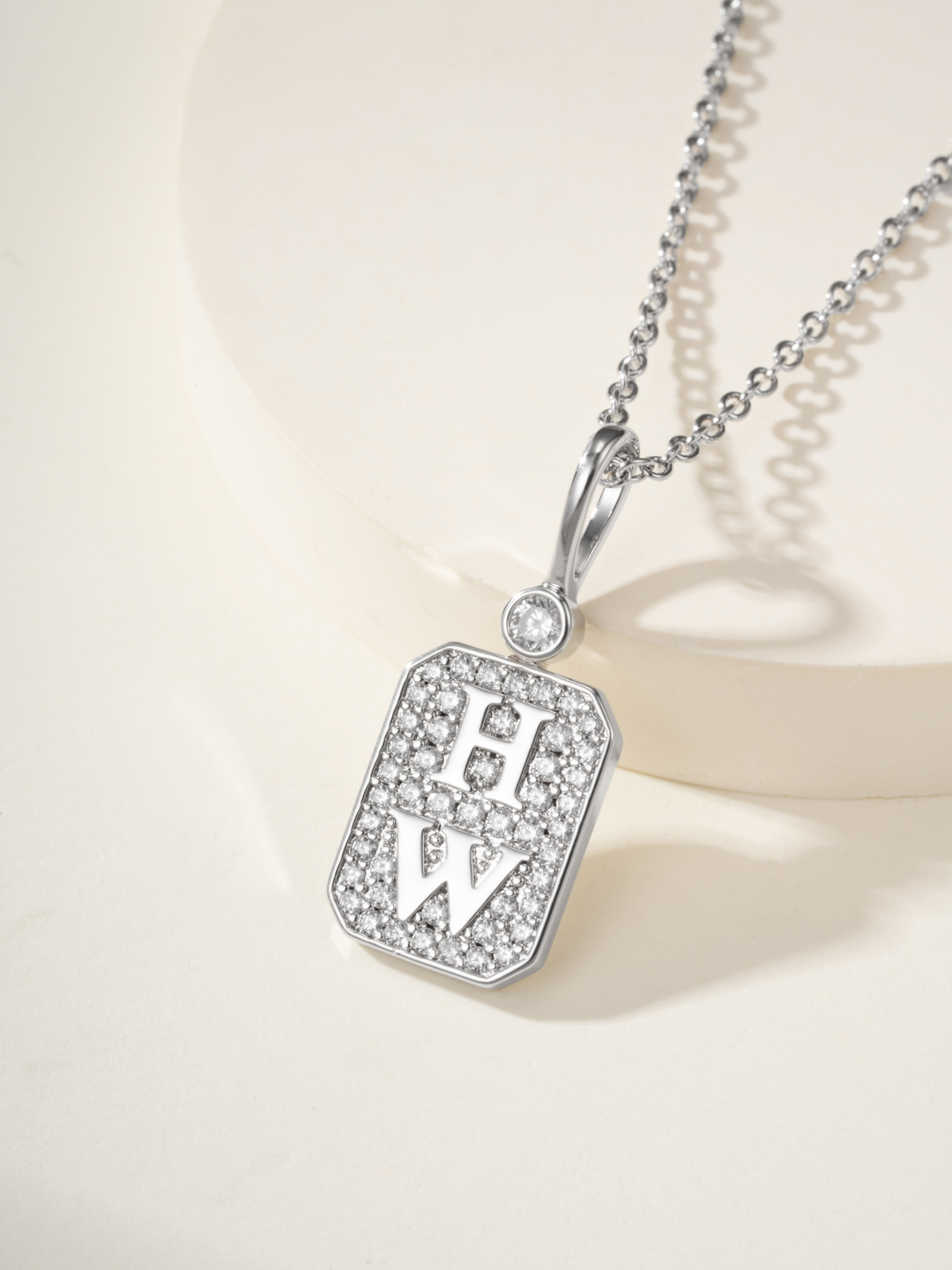 Harry Winston Jewelry: Exquisite Designs, Wholesale Price $380, HW Logo Series Spotlight - 图片 2