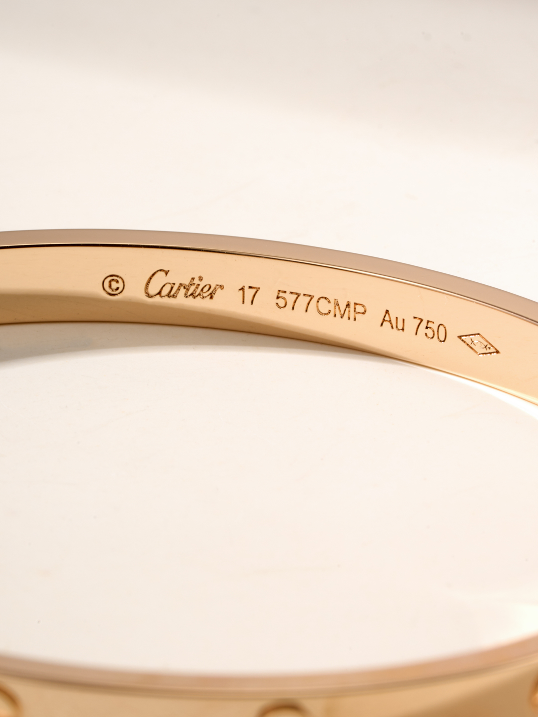 Cartier Love Bracelet, 2025 Mid-Size 4.8mm, Single Opening, No Diamonds 12 cmp i1747899092733 6501 0 3