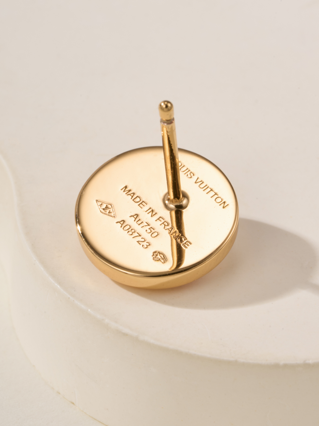 Louis Vuitton Monogram Mother-of-Pearl Earrings, Gold-Tone Finish 14 cmp i1747901470364 2352 0 13