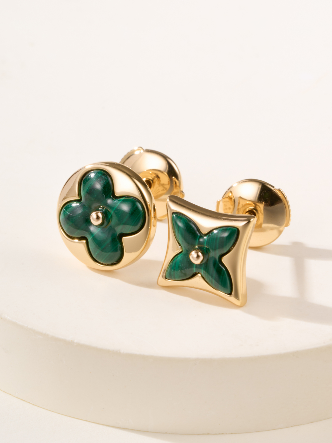 Louis Vuitton Monogram Mother-of-Pearl Earrings, Gold-Tone Finish 12 cmp i1747901470413 5343 0 9