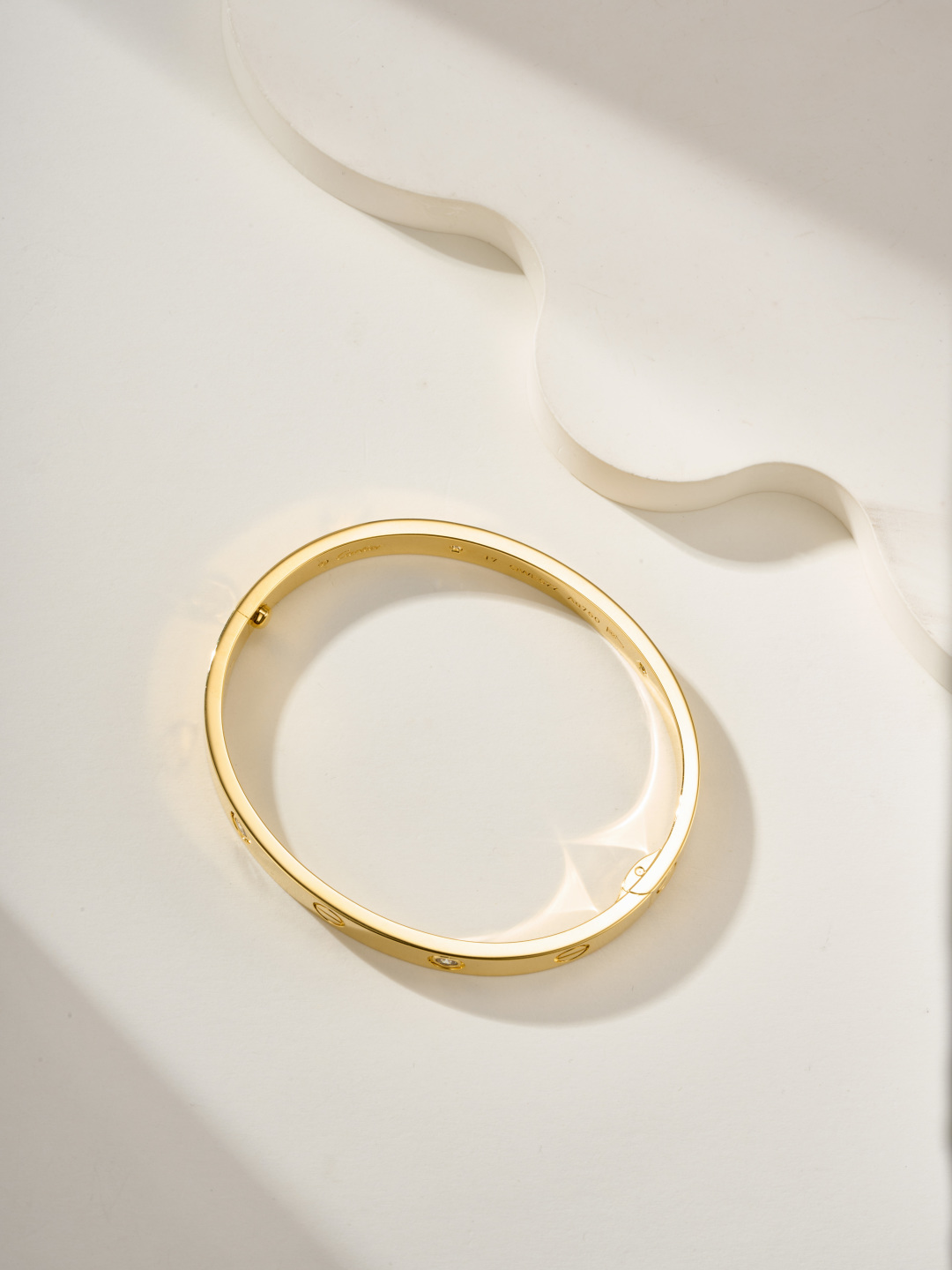 Cartier Love Bracelet Diamond Jewelry Classic 6.1mm Single Open Four Diamond Bangle 6 cmp i1747932739634 7272 0 0