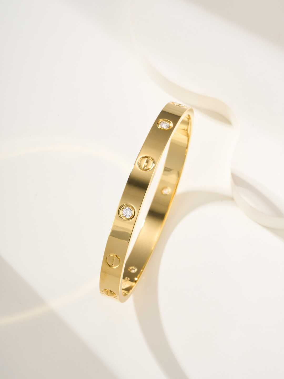 Cartier Love Bracelet Diamond Jewelry Classic 6.1mm Single Open Four Diamond Bangle 2 cmp i1747932739634 8294 0 6