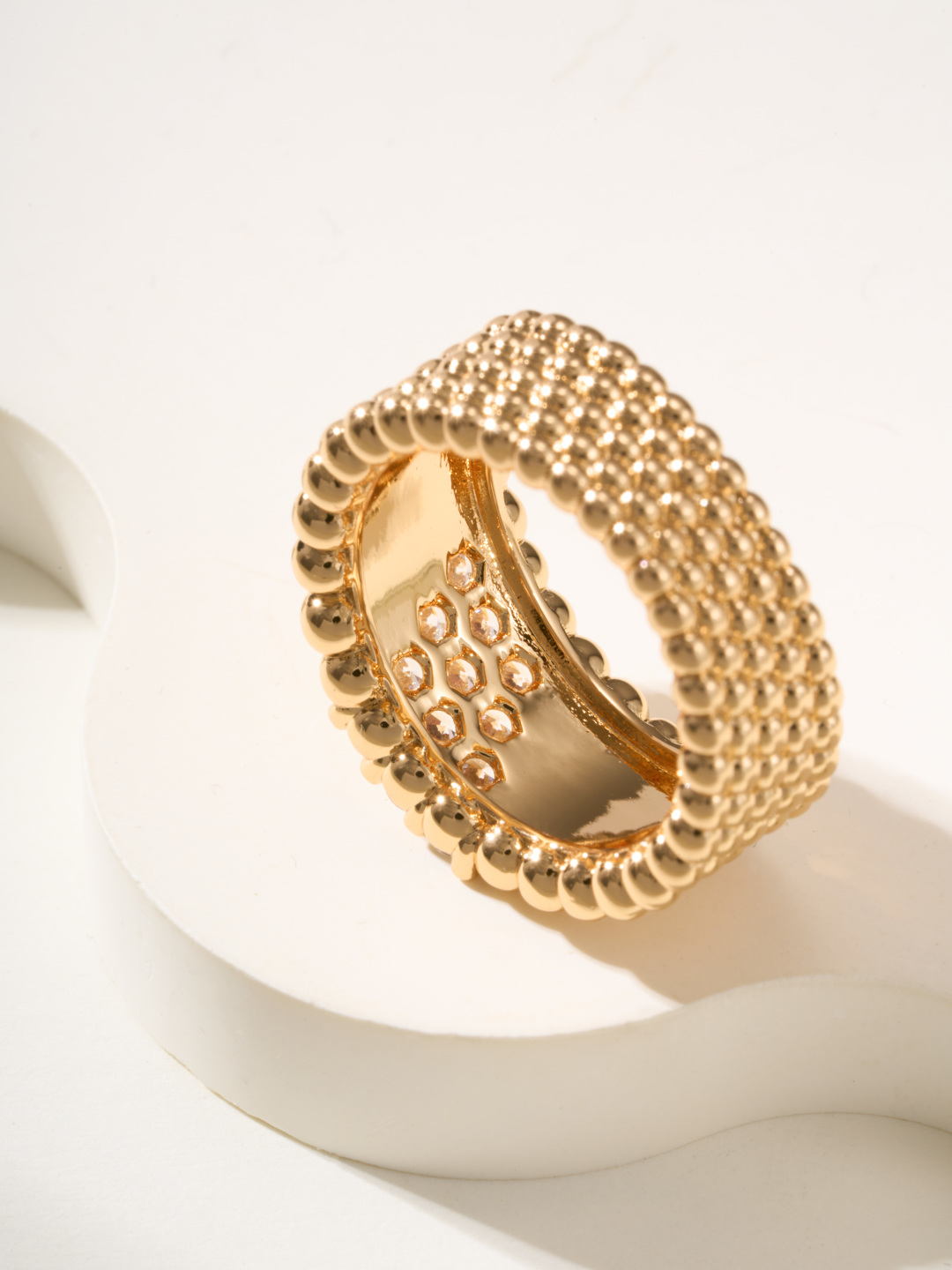 Van Cleef & Arpels Perlee Diamonds Ring, Gold Bead and Diamond Ring 12 cmp i1747935800186 1602 0 9