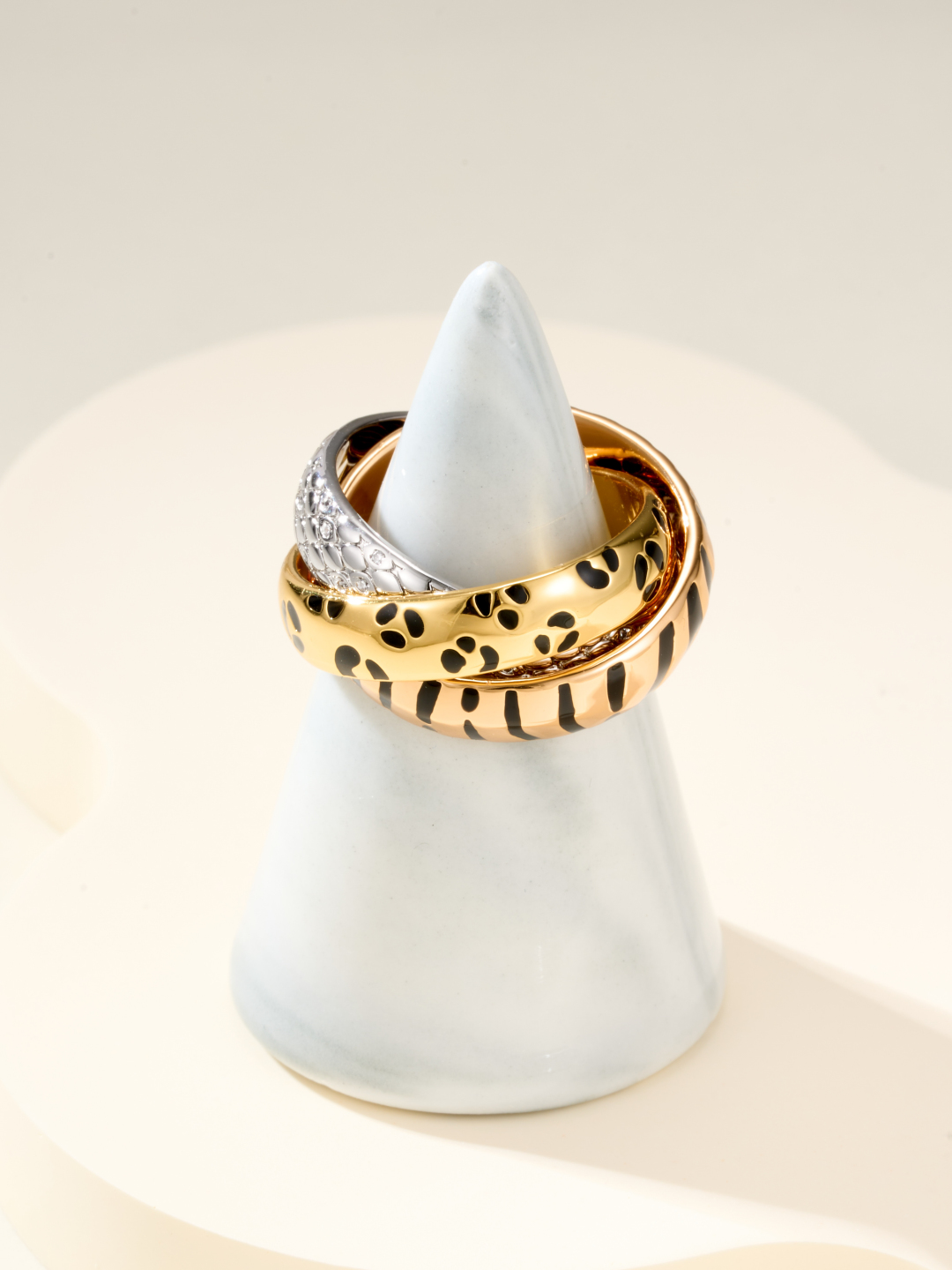 Cartier Trinity Ring, Gold, Platinum, and Rose Gold, Leopard Print 6 cmp i1754463132310 6528 0 1