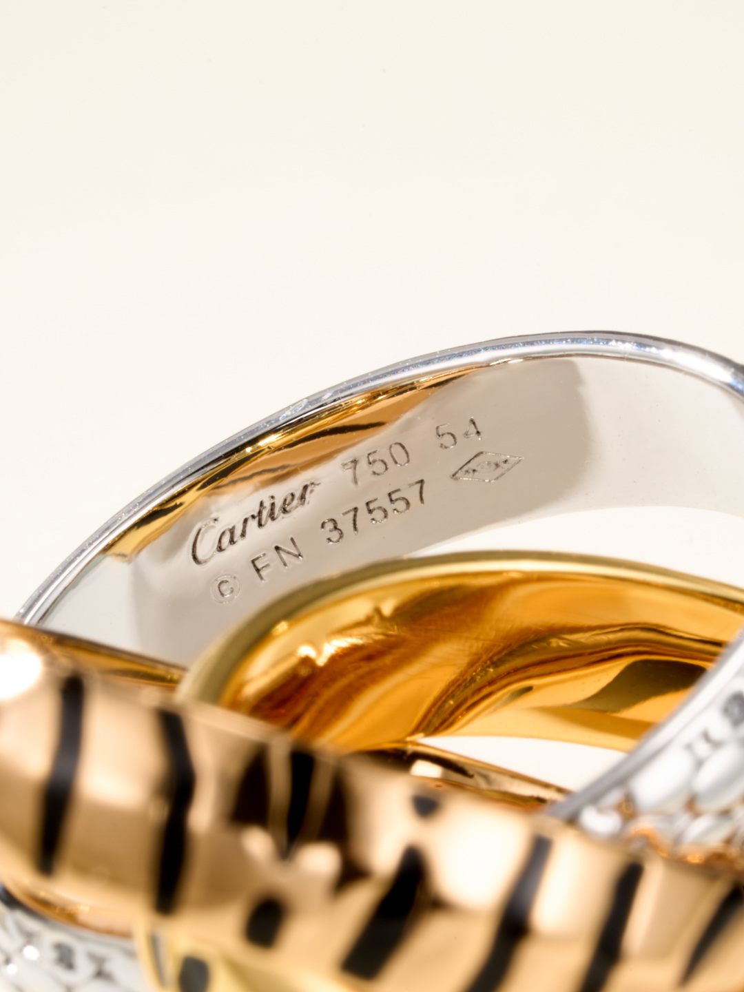 Cartier Trinity Ring, Gold, Platinum, and Rose Gold, Leopard Print 10 cmp i1754463132429 58 0 2