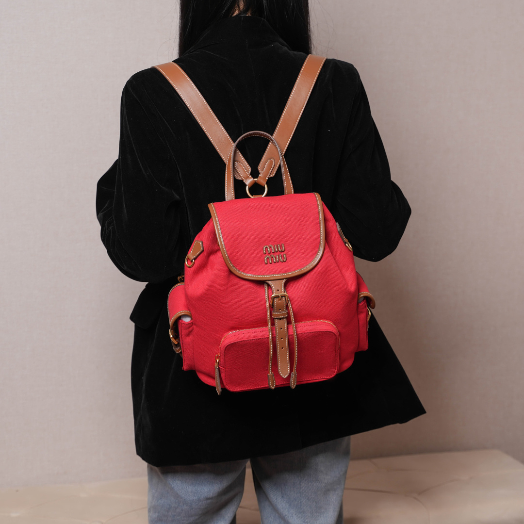 Miu Miu 5BZ042miumiu counter edition hot sale miumiu edition counter hot sale pair edition counter hot sale new college style backpack