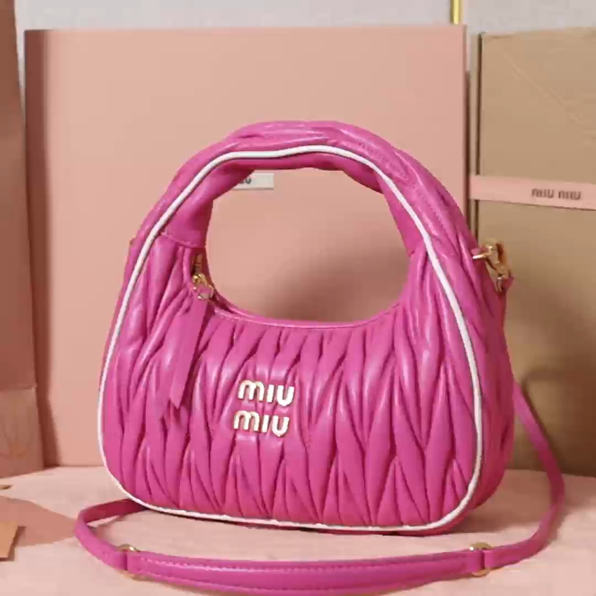 Miu Miu 5BG125 (rose red/white)