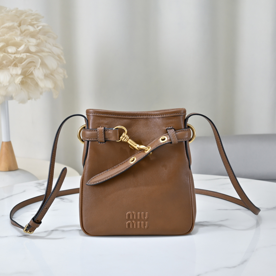 Miu Miu Style Leather Crossbody Bag Lookbook Reference image 1