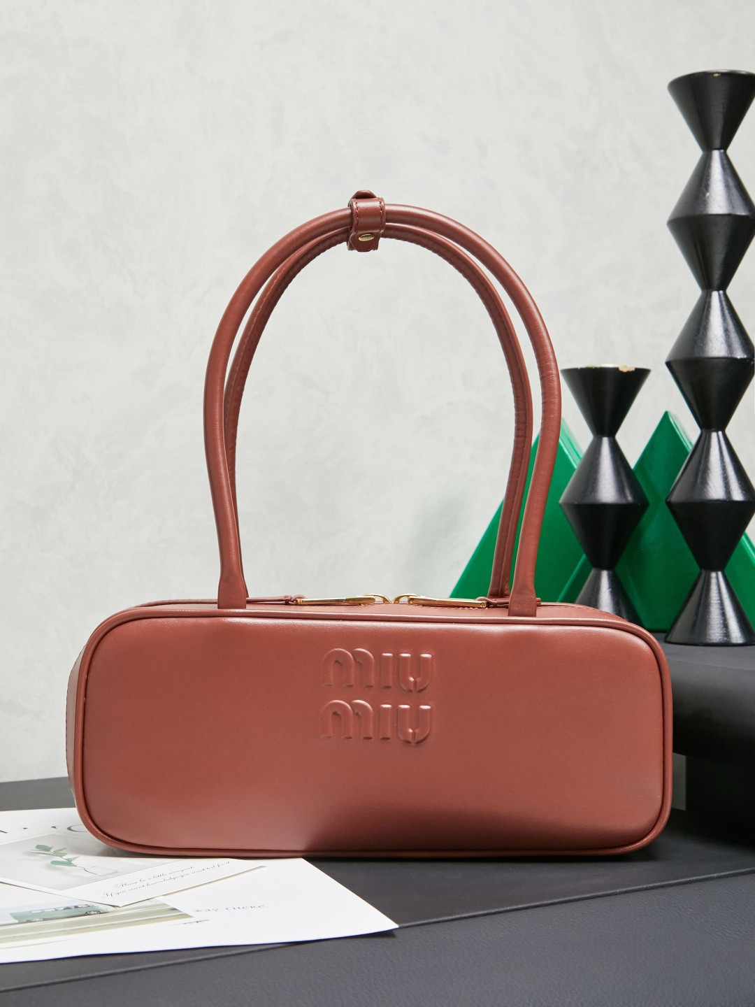 Miu Miu Style Leather Bag Lookbook Reference image 2