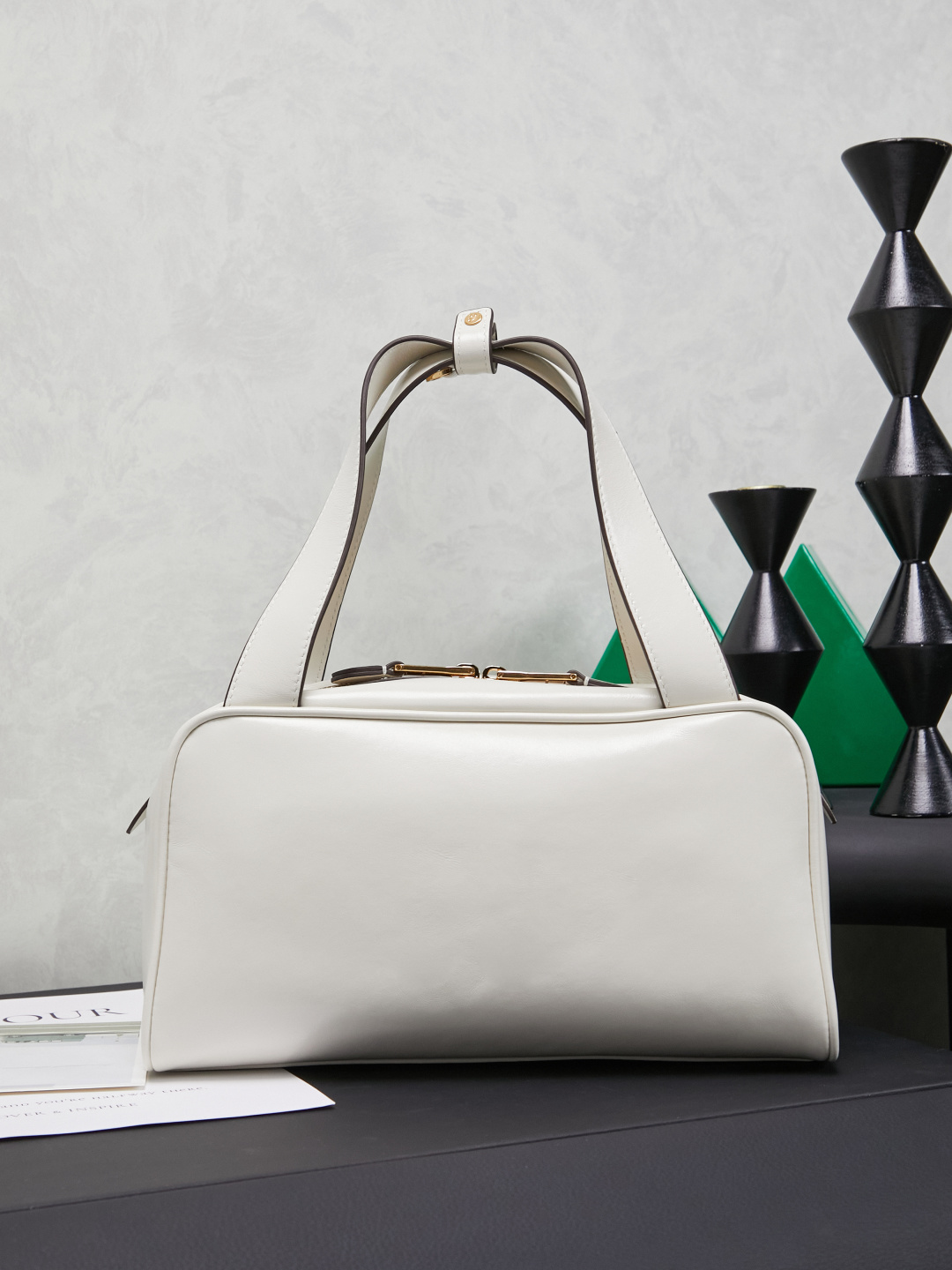 Miu Miu Style Leather Shoulder Bag Lookbook Reference image 2