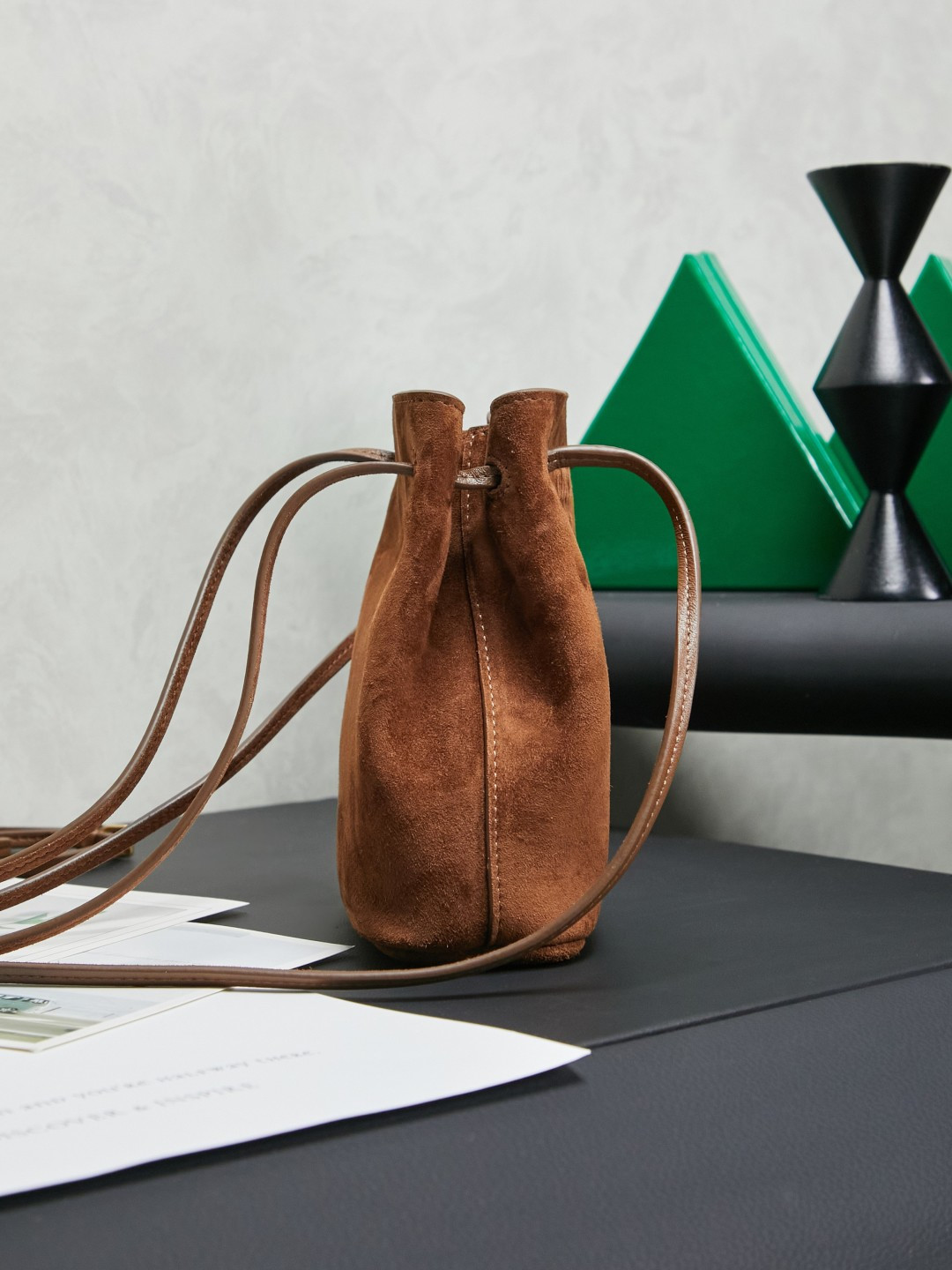 Miu Miu Style Green Leather Crossbody Bag Lookbook Reference image 2