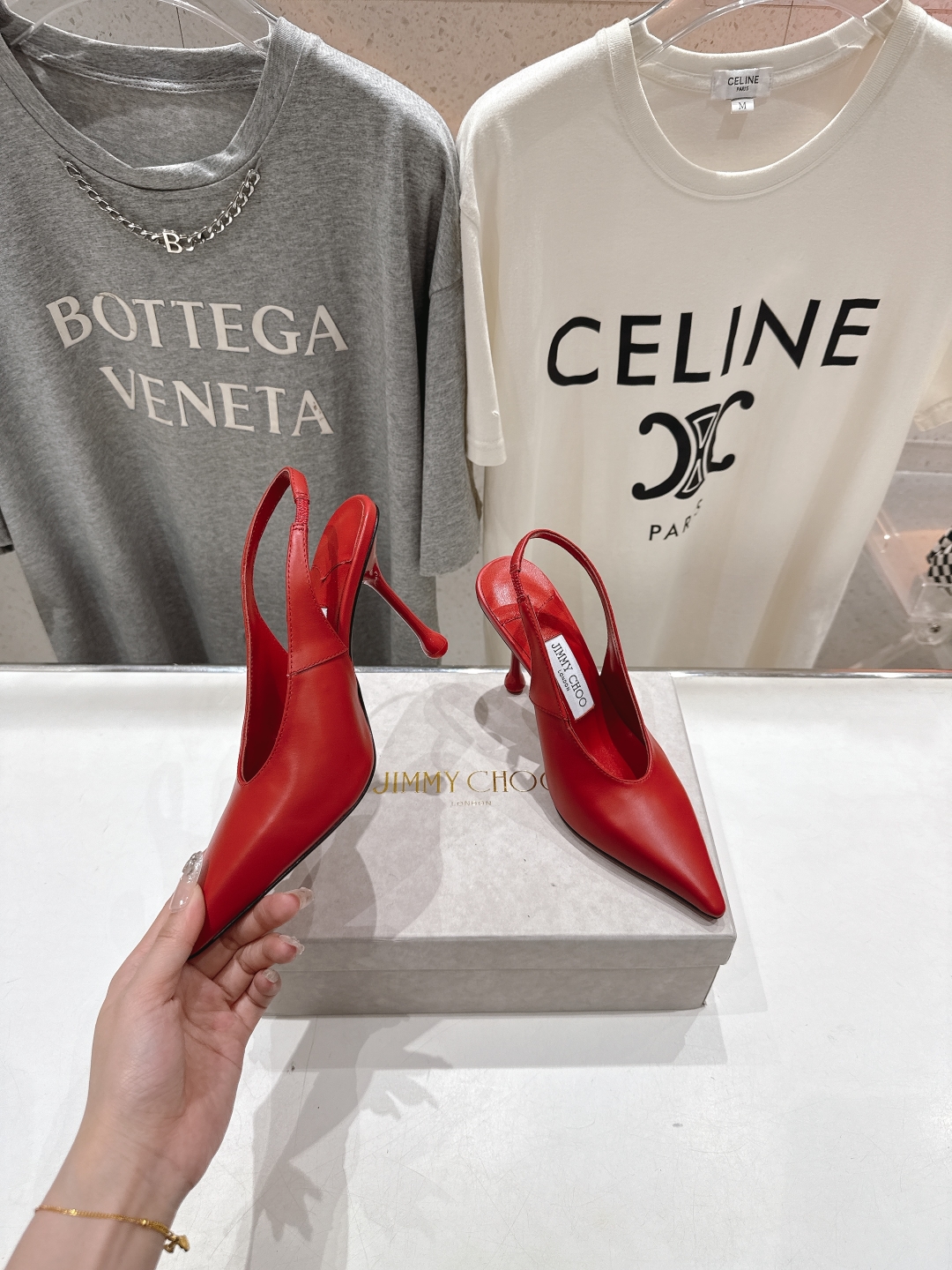 高版本出厂
  JIMMY CHOO*｜JC/吉米周2025ss夏季新款高跟凉鞋

原版套楦，完美的线条
