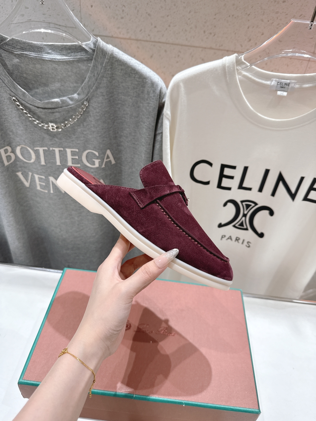 高版本出厂 半托
  Loro Piana* LP诺悠翩雅‖万年经典款半托乐福鞋 简约时尚 脚感超级舒适