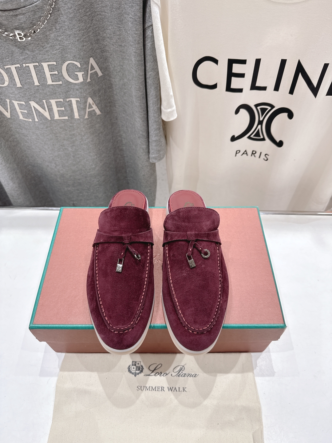 高版本出厂 半托
  Loro Piana* LP诺悠翩雅‖万年经典款半托乐福鞋 简约时尚 脚感超级舒适