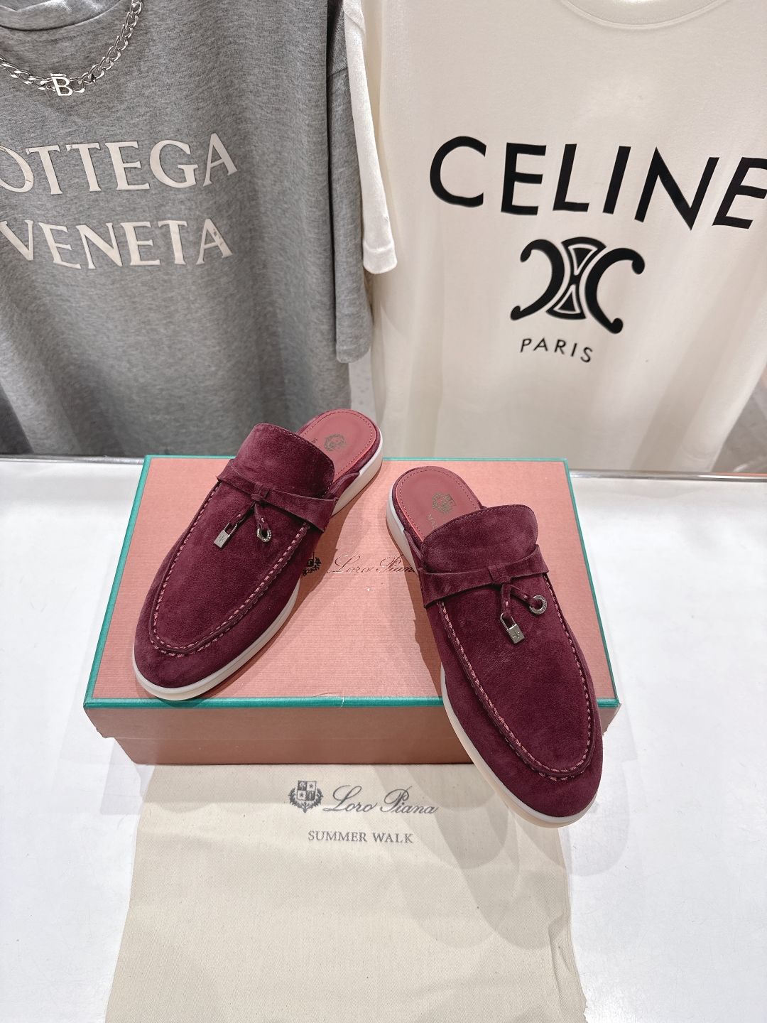 高版本出厂 半托
  Loro Piana* LP诺悠翩雅‖万年经典款半托乐福鞋 简约时尚 脚感超级舒适